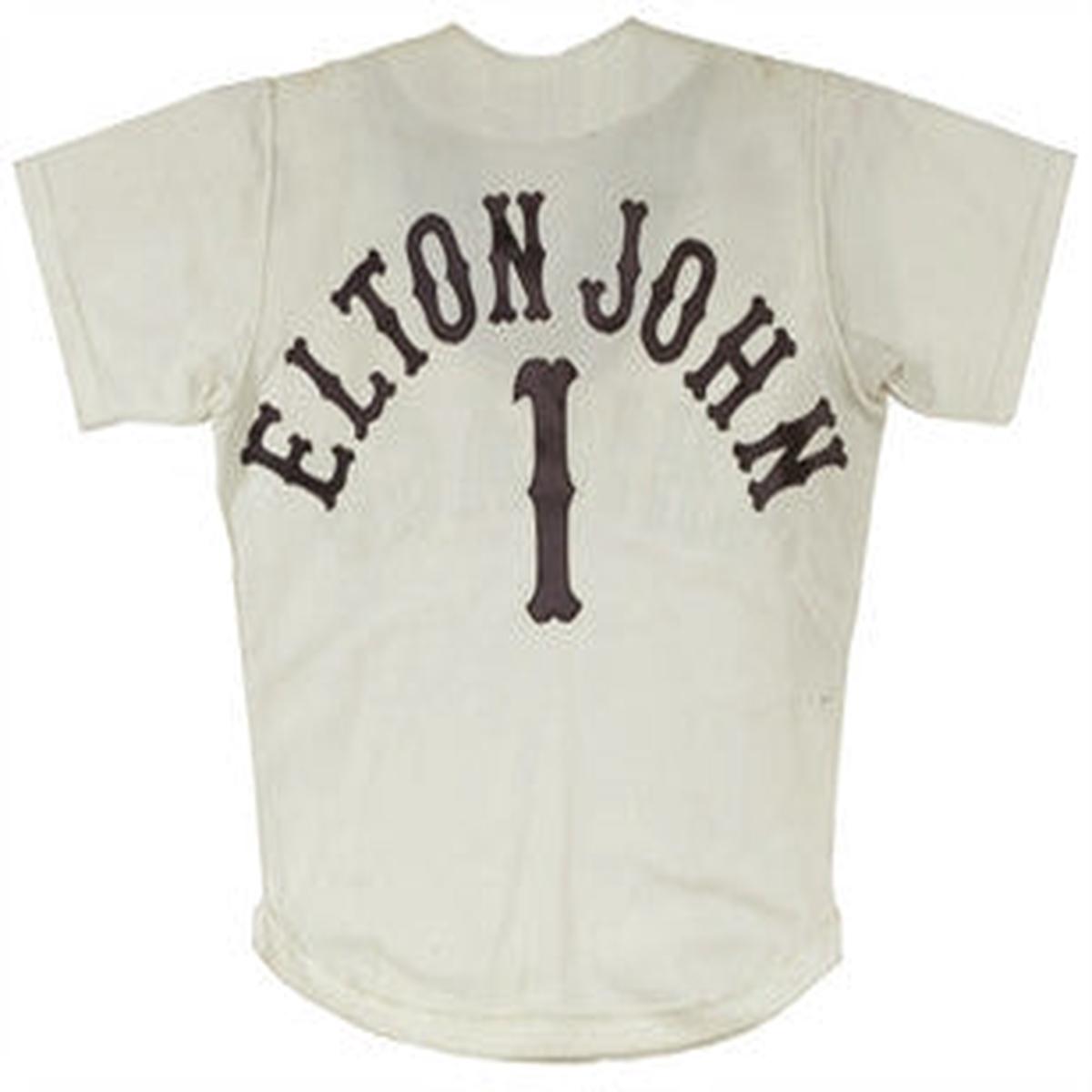 Elton John Short-Sleeved Chicago Cubs Circa 1980s