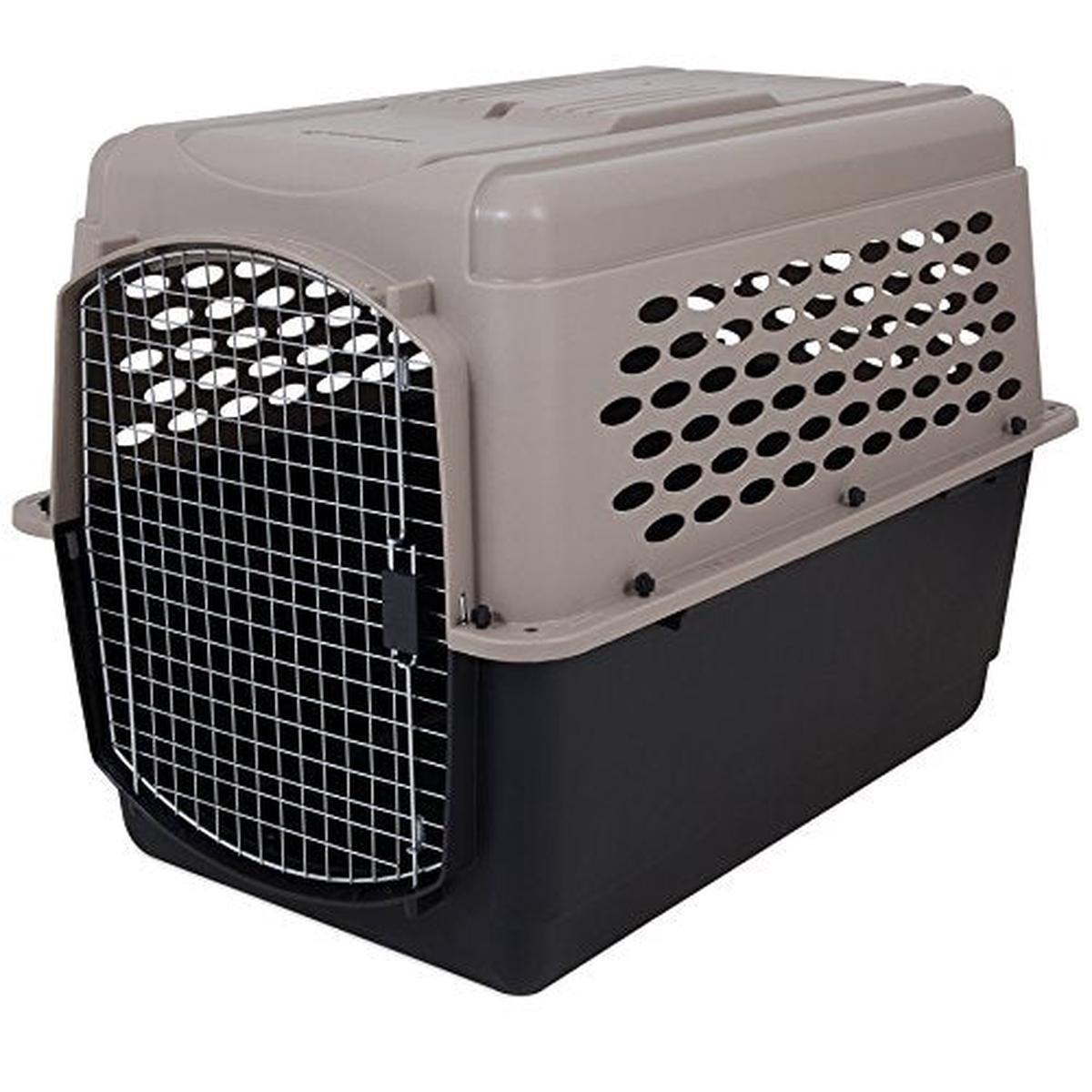 Petmate 21950 Vari 40-Inch Pets Kennel, 70-90-Pound, Bleached Linen - Default Title