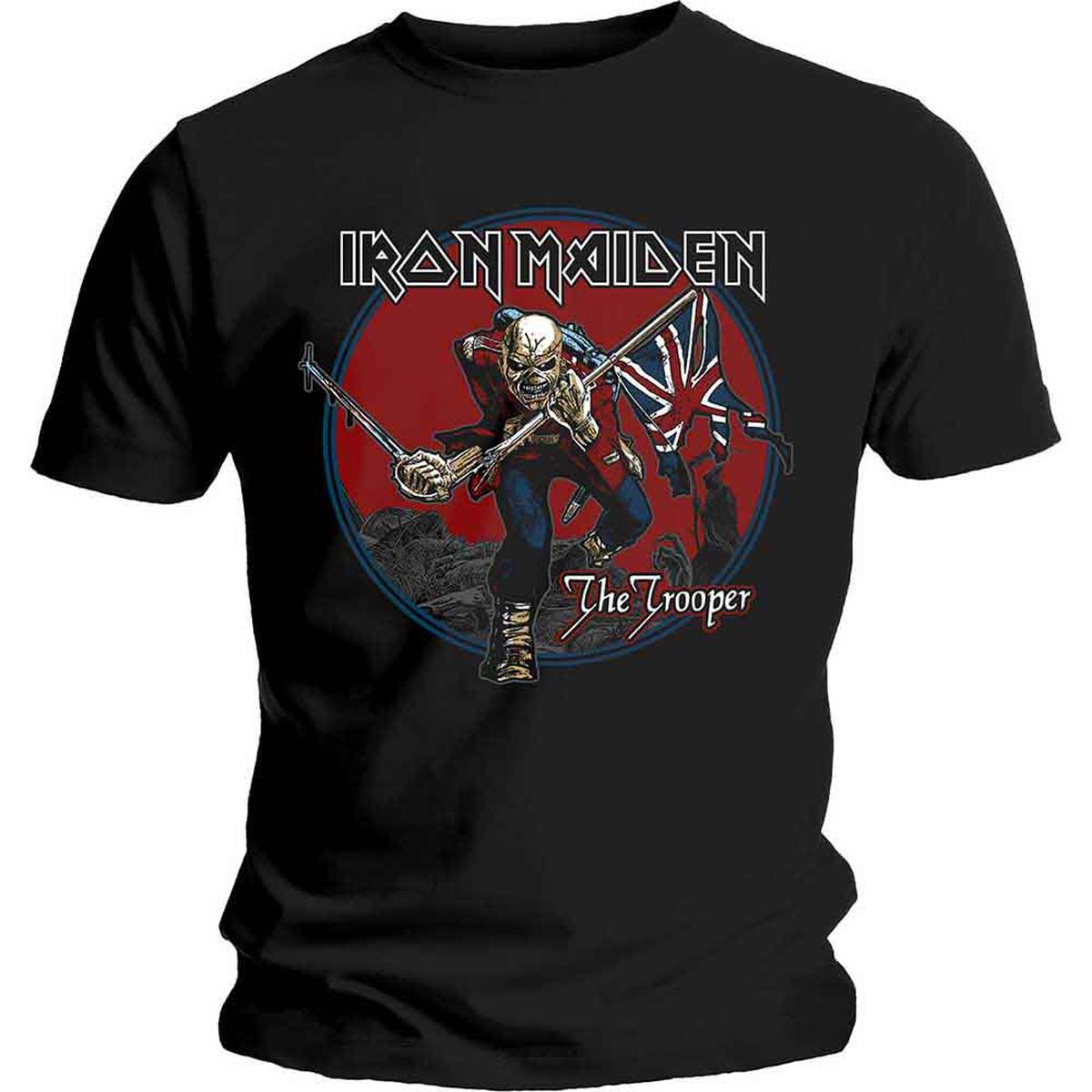 Iron Maiden Trooper Red Sky - Black | XL