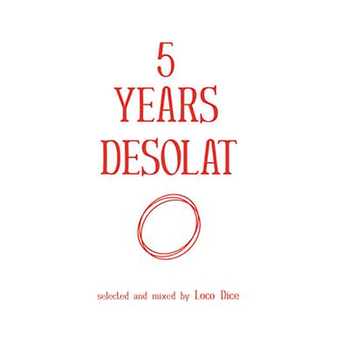 LOCO DICE 5 Years Desolat - Default Title