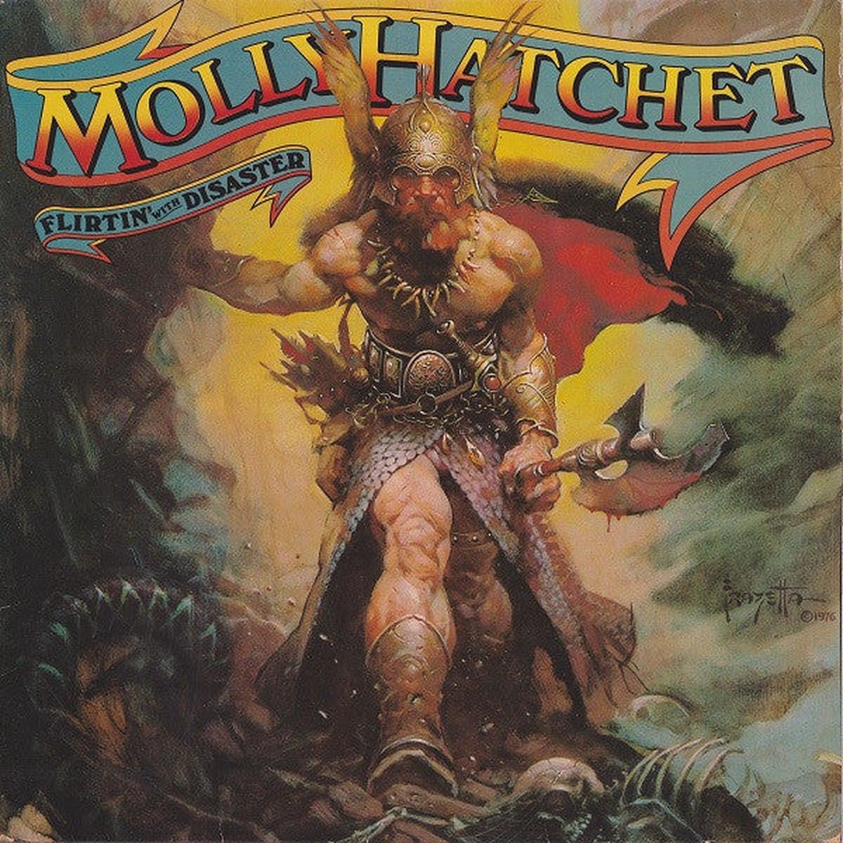 Molly Hatchet - Flirtin' With Disaster (LP, Album) (VG+)