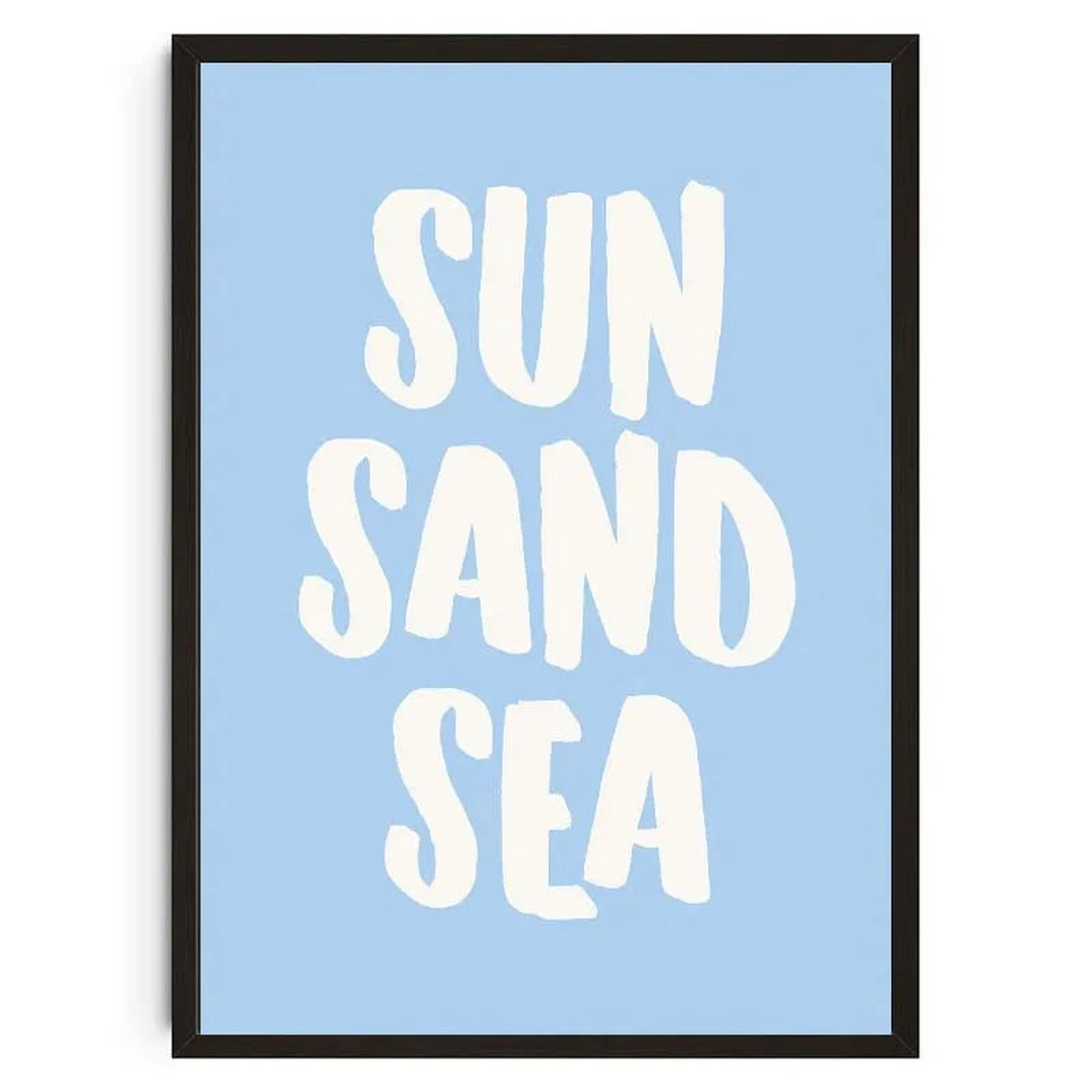 Seashells Meet Me At The Beach Poster Summer Sea Bikini Coastal Quotes Canvas Painting Trendy Wall Art Room Home Decor - 10 | 50x70cm No Frame