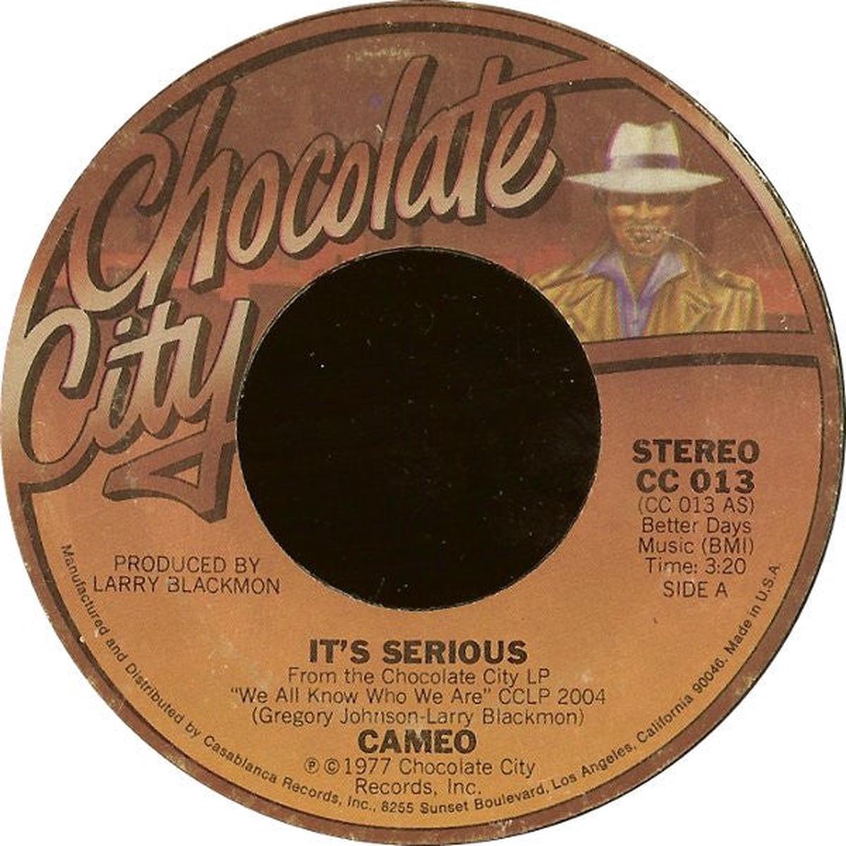 Cameo - It's Serious (7") (VG)