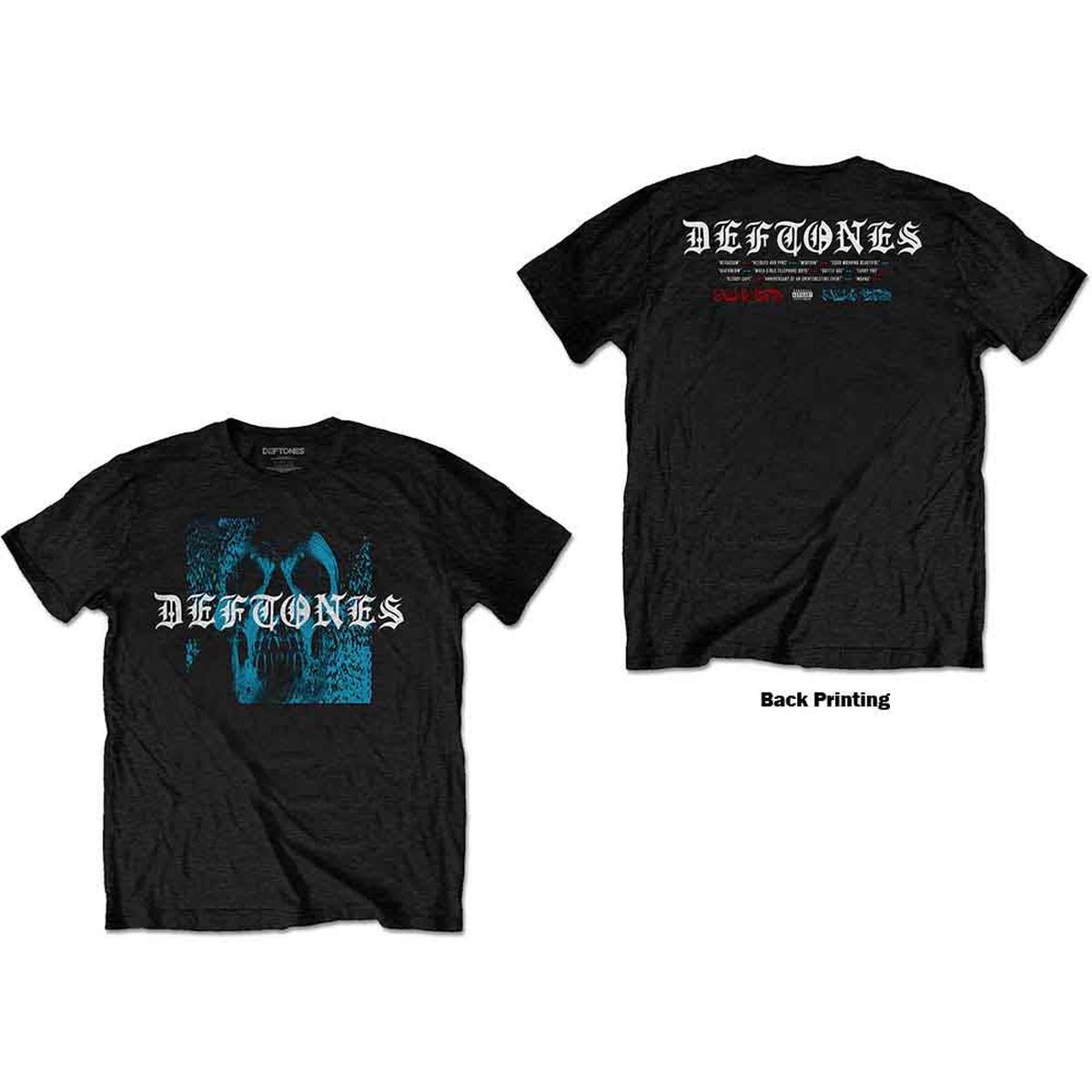 Deftones Static Skull - Black | S