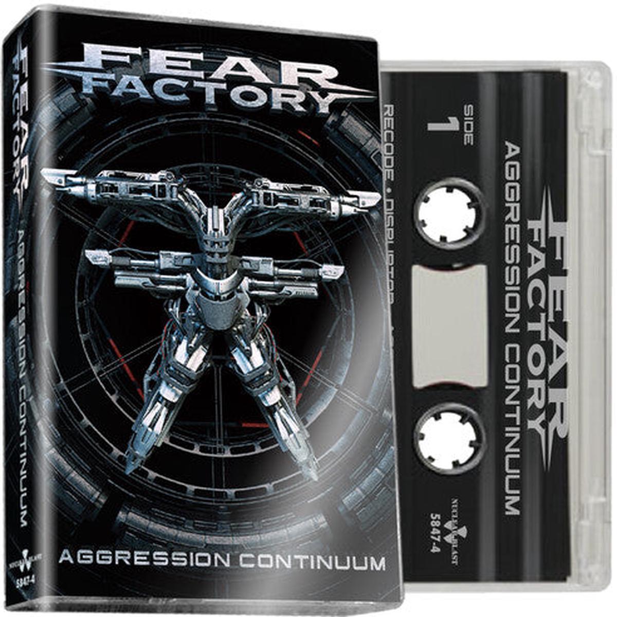 Fear Factory - Aggression Continuum (Clear Cassette) (Limited Edition) ((Cassette)) - Default Title