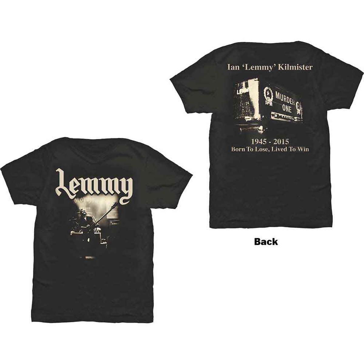 Lemmy Lived to Win - Black | 2XL