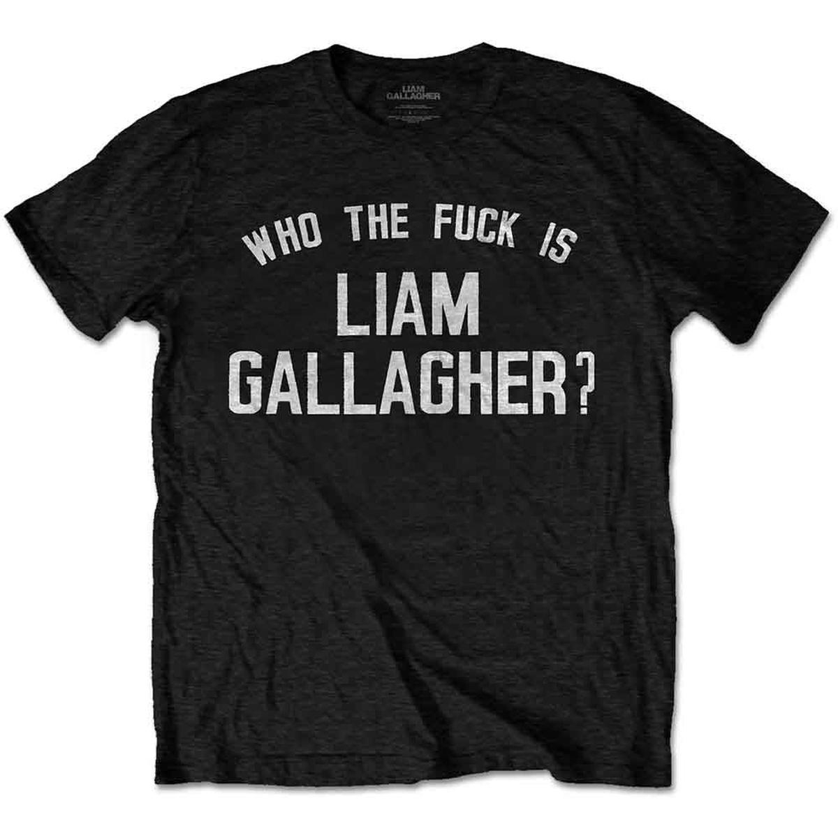 Liam Gallagher Who the Fuck - Black | 3XL