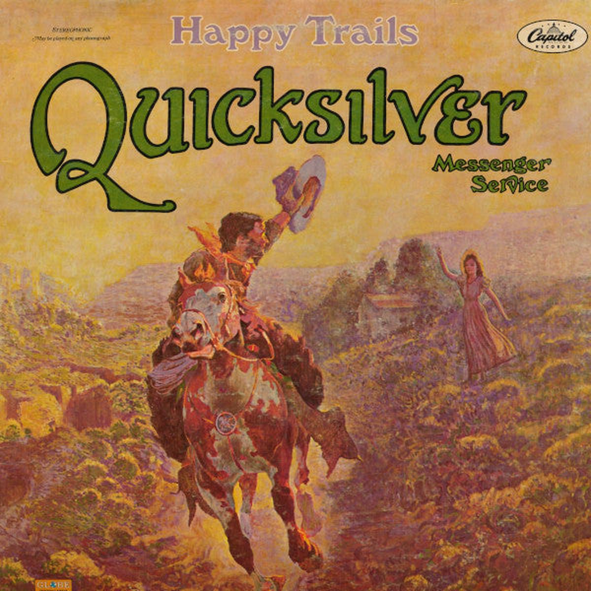 Quicksilver Messenger Service - Happy Trails (LP, Album, Los) (VG)