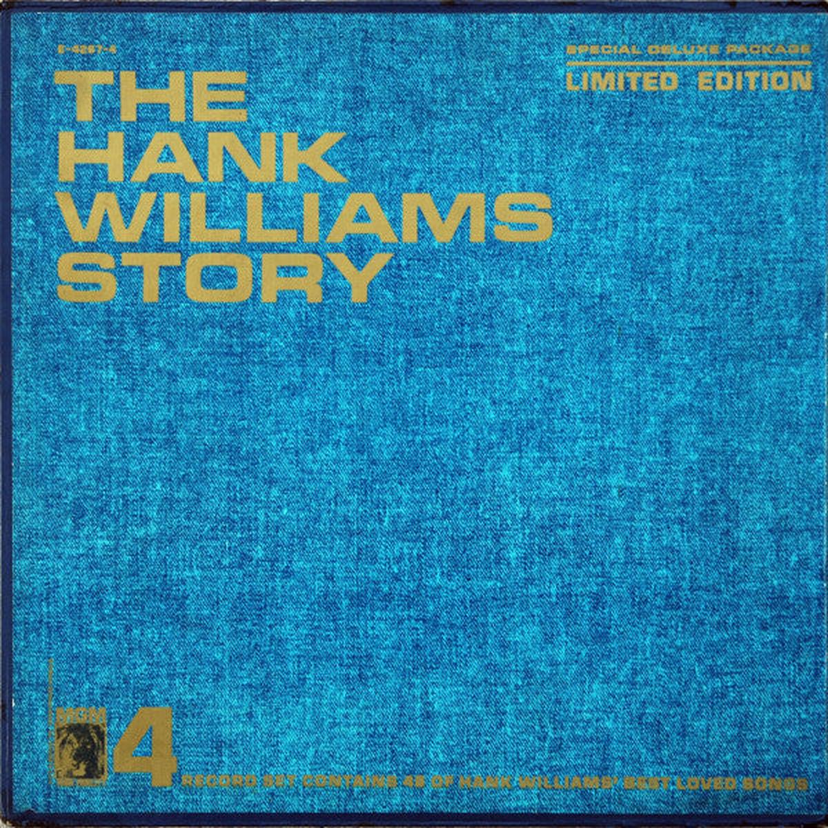 Hank Williams With His Drifting Cowboys - The Hank Williams Story (Box + 4xLP, Comp, Mono, Ltd, MGM) (VG+)