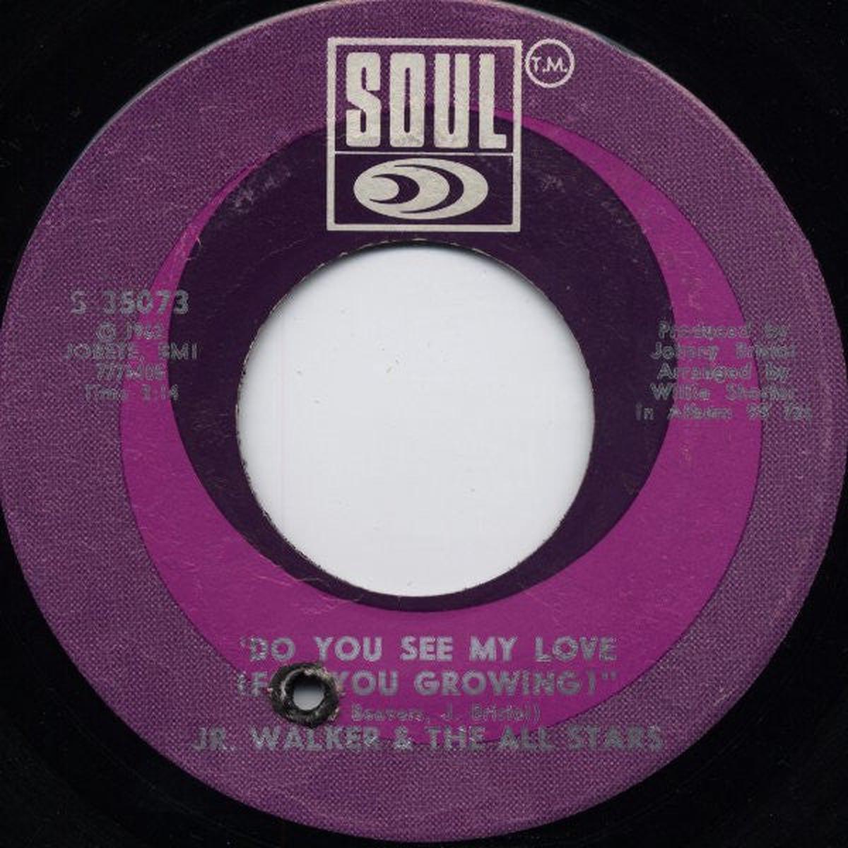 Junior Walker & The All Stars - Do You See My Love (For You Growing) / Groove & Move (7", Single) (VG+)