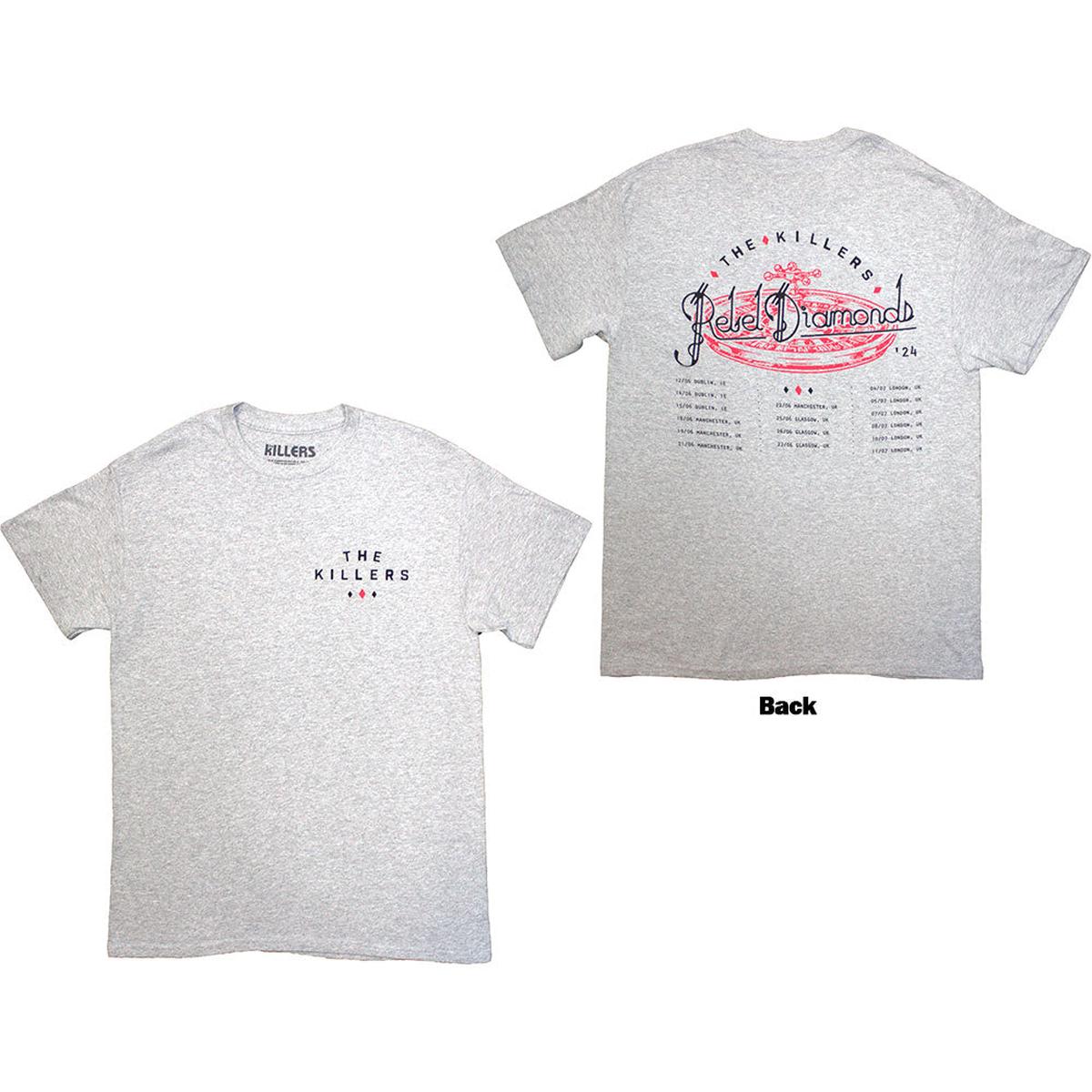 The Killers Tour '24 Roulette Wheel - Grey | XL