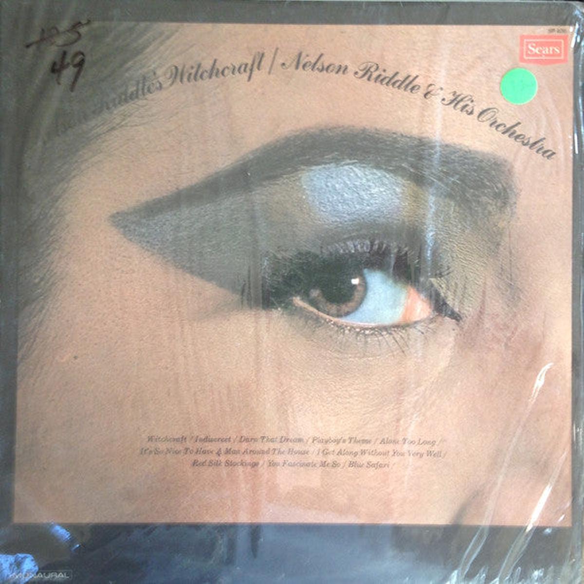Nelson Riddle And His Orchestra - The Witchcraft Of Nelson Riddle (LP, Album, Mono) (VG)