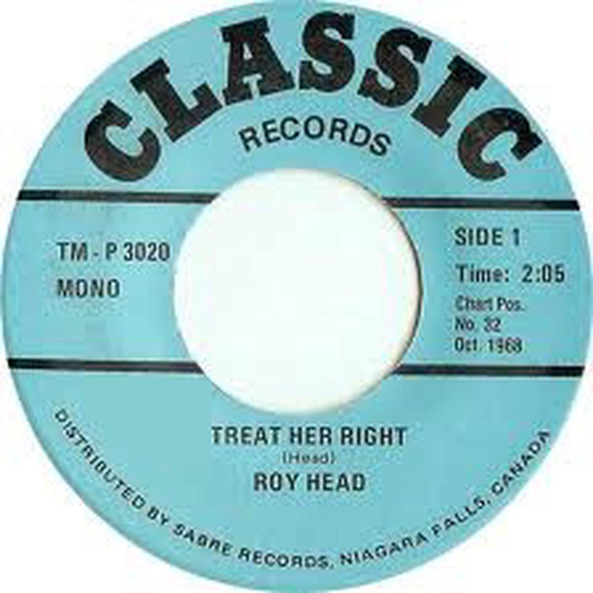 Roy Head, The Equals - Treat Her Right / Baby Come Back (7", Single) (VG+)