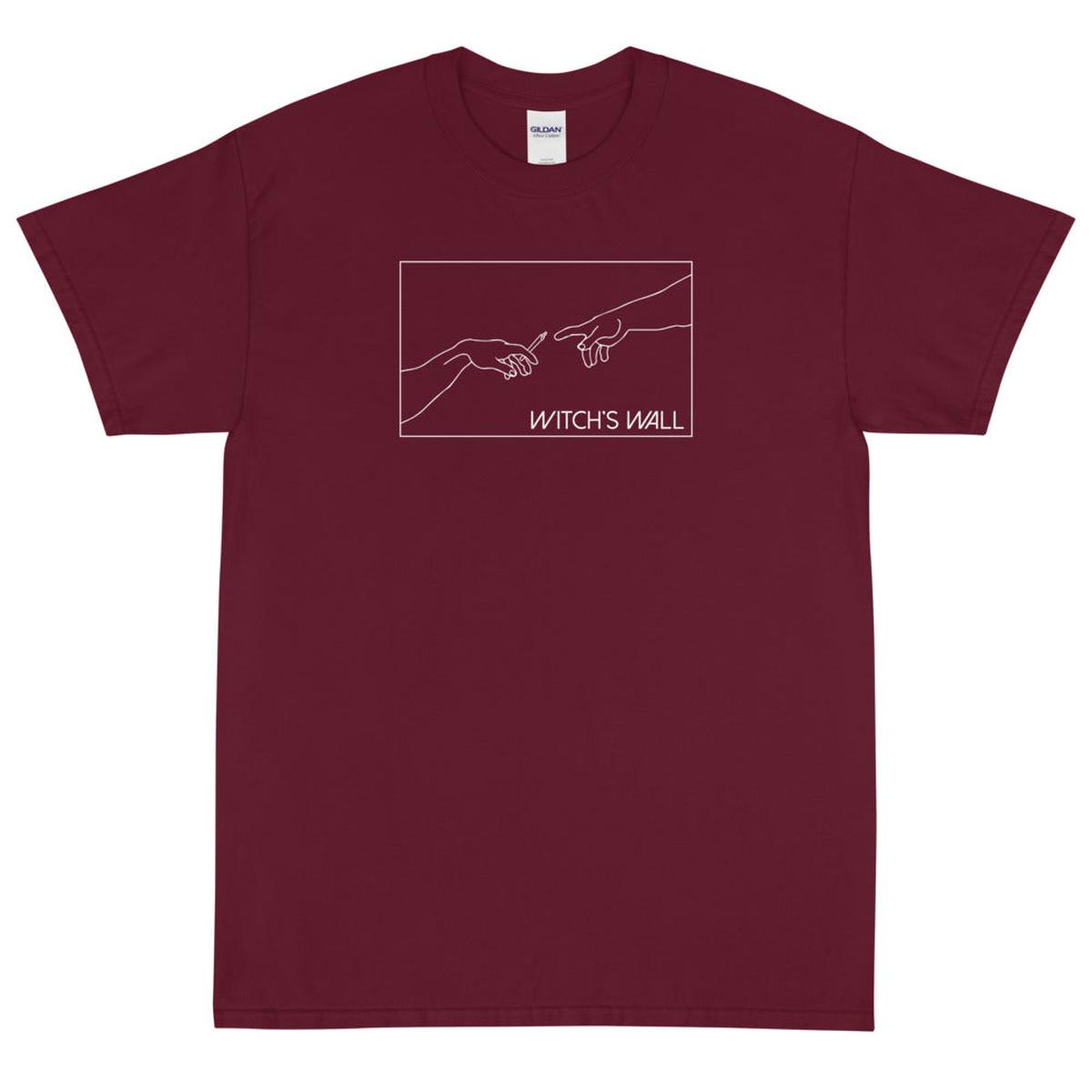 Witch's Wall T-Shirt - Maroon | 2XL