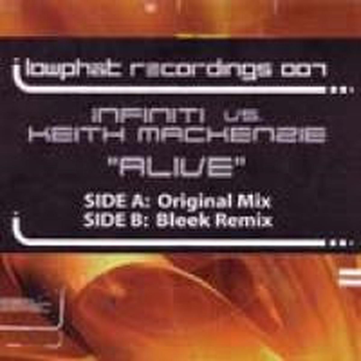 Infiniti* vs. Keith Mackenzie - Alive (12") (VG)