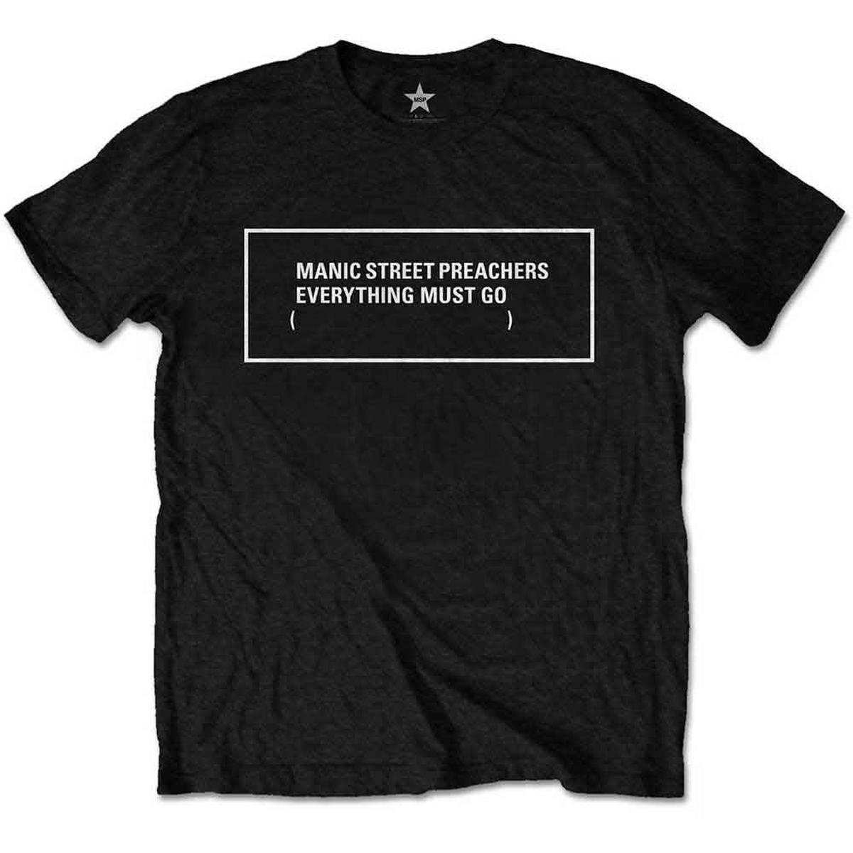 Manic Street Preachers Everything Must Go Monochrome - Black | XL