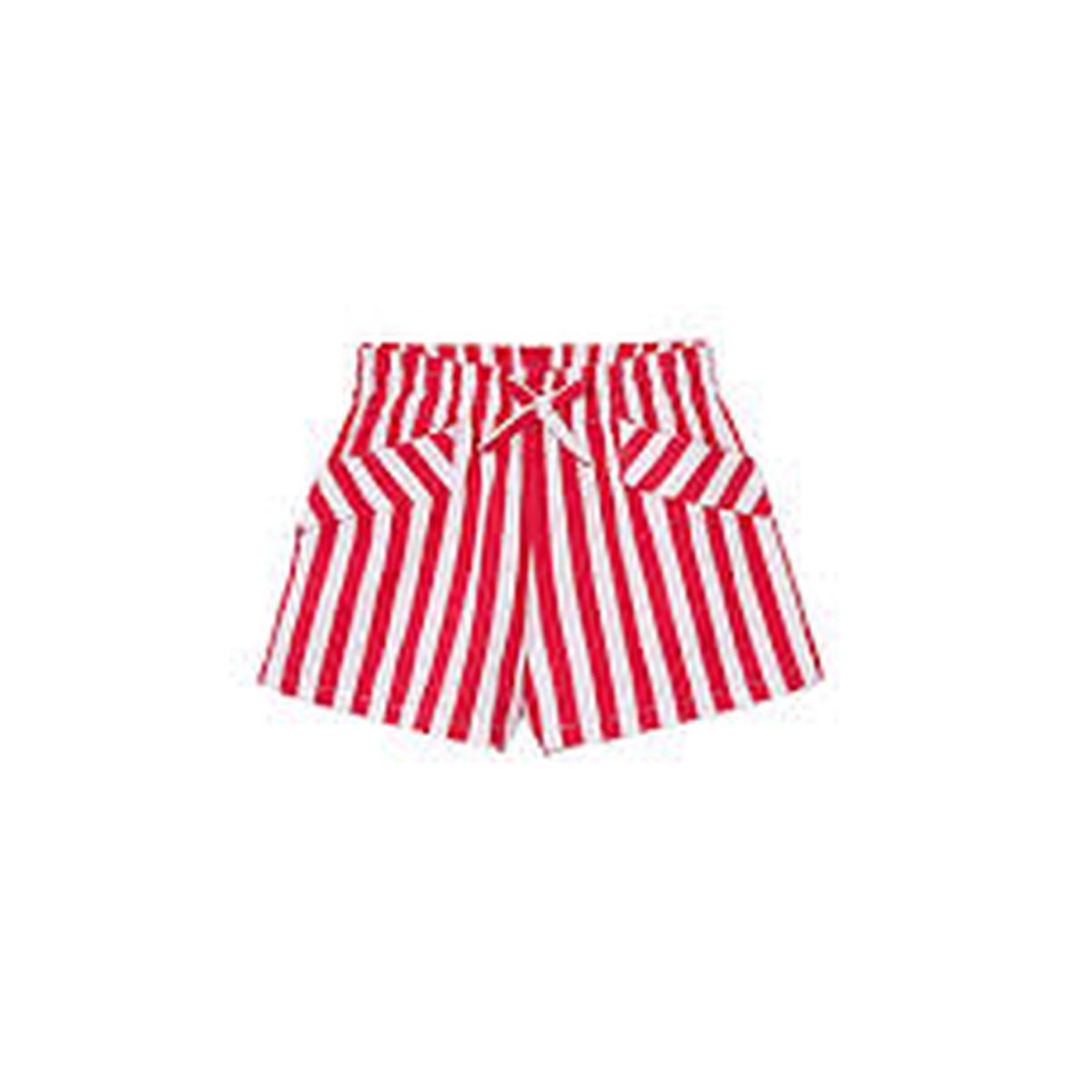 Red Stripe Shorts - 4