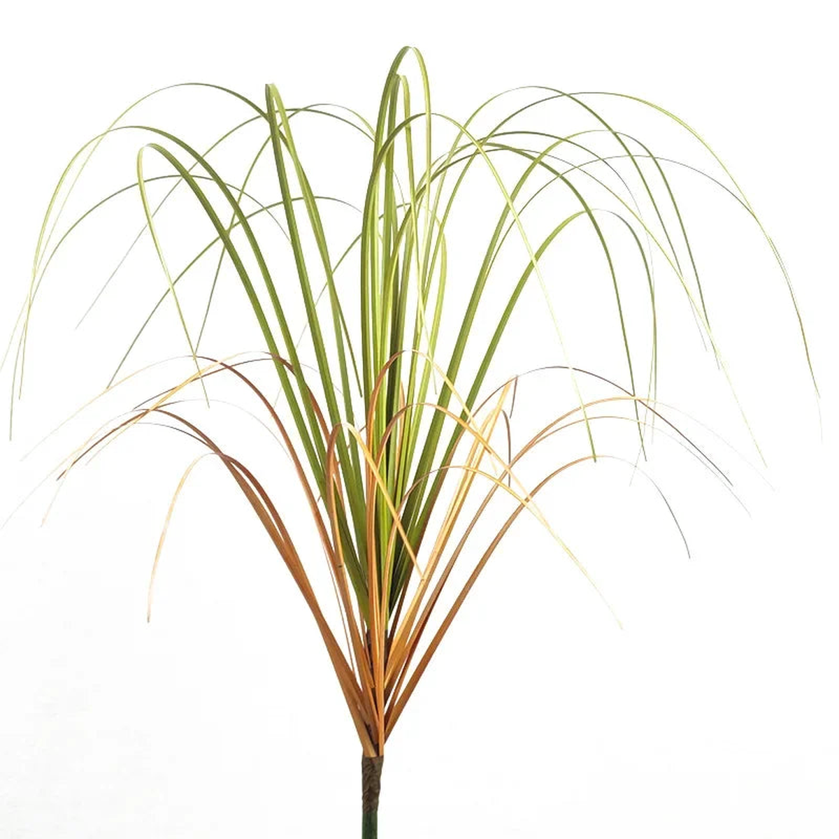 Simulated Small Grass Bushes for Decorating Fake Grasslands Simulating Reeds Onion Grass and Fake Green Plants Home Decoration - C-1PCS | 40cm
