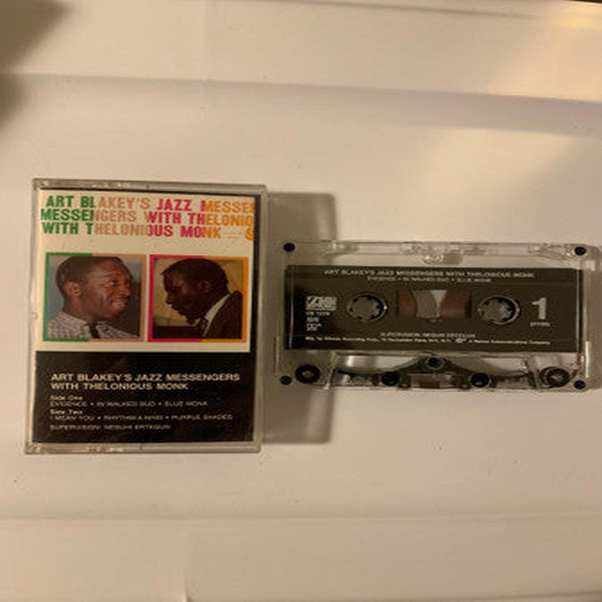 Art Blakey's Jazz Messengers* With Thelonious Monk - Art Blakey's Jazz Messengers With Thelonious Monk (Cass, Album, RE) (NM or M-)