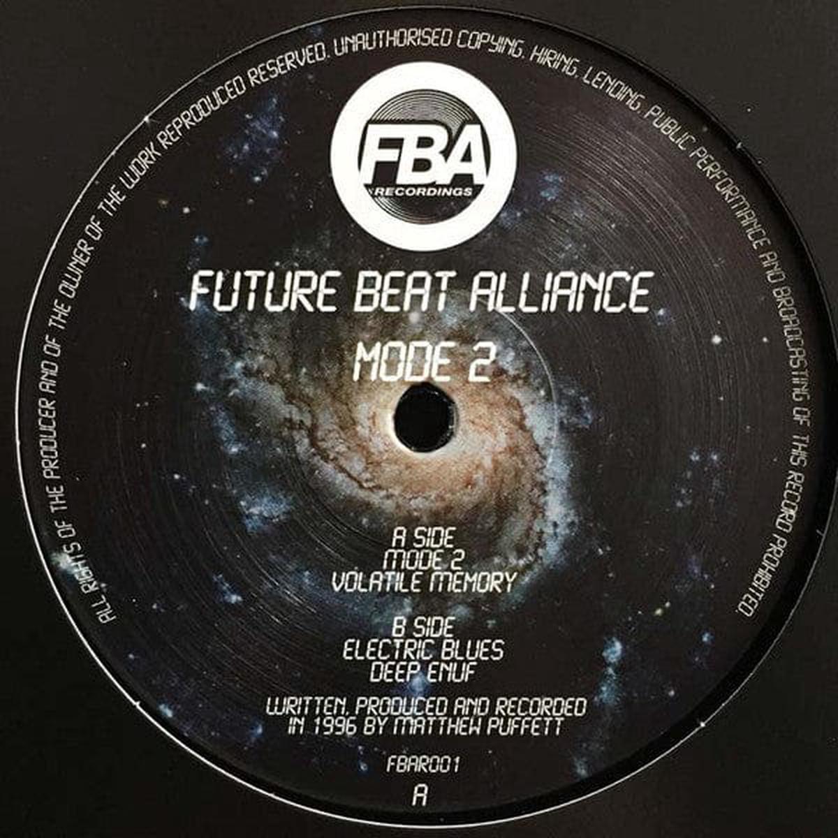 Future Beat Alliance - Mode 2 (12")