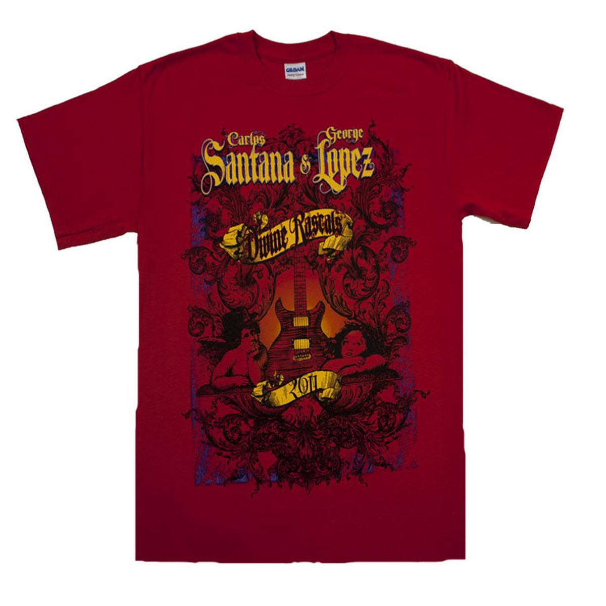 Santana - Divine Rascals Angel 2011 Tour T-Shirt - M