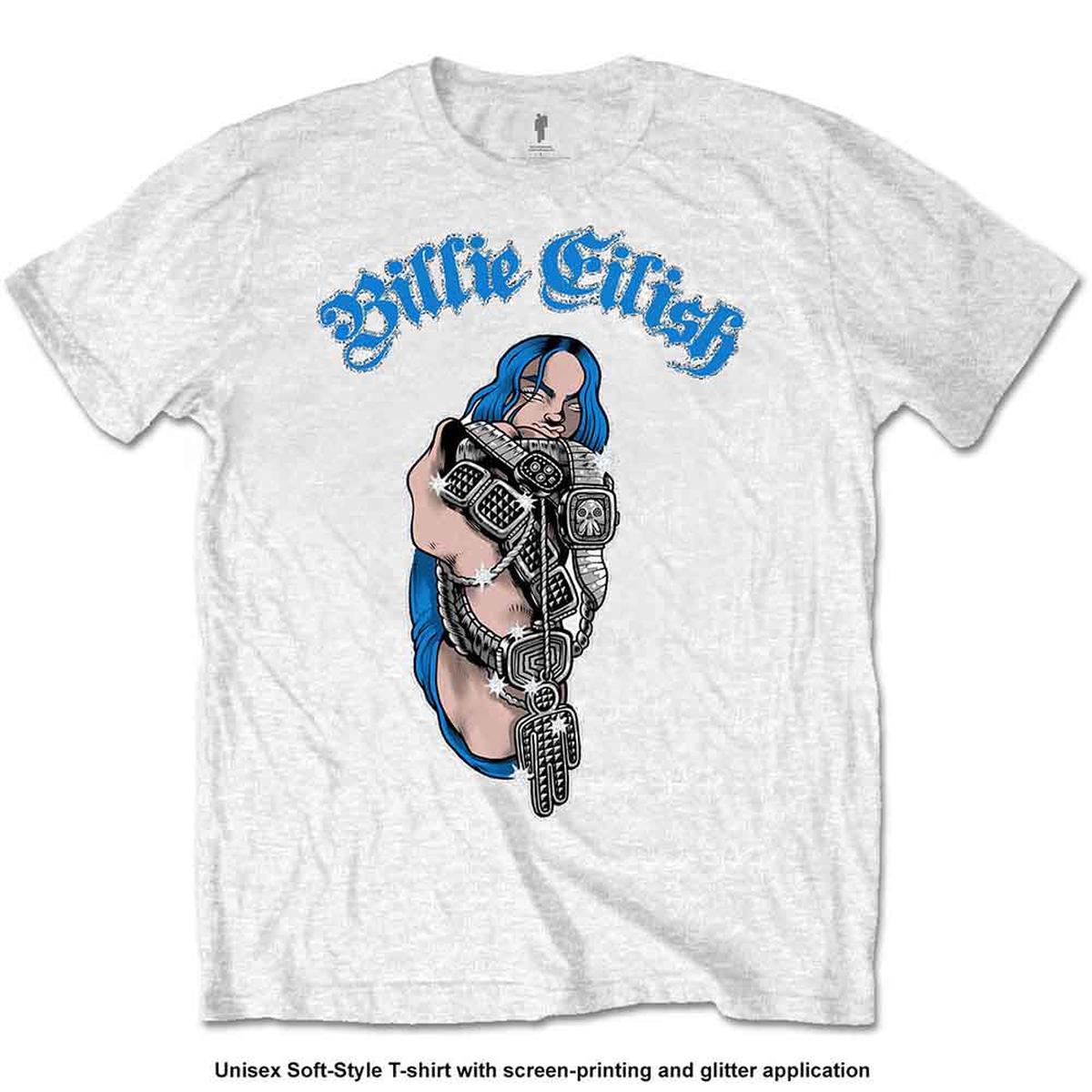 Billie Eilish Bling - White | S