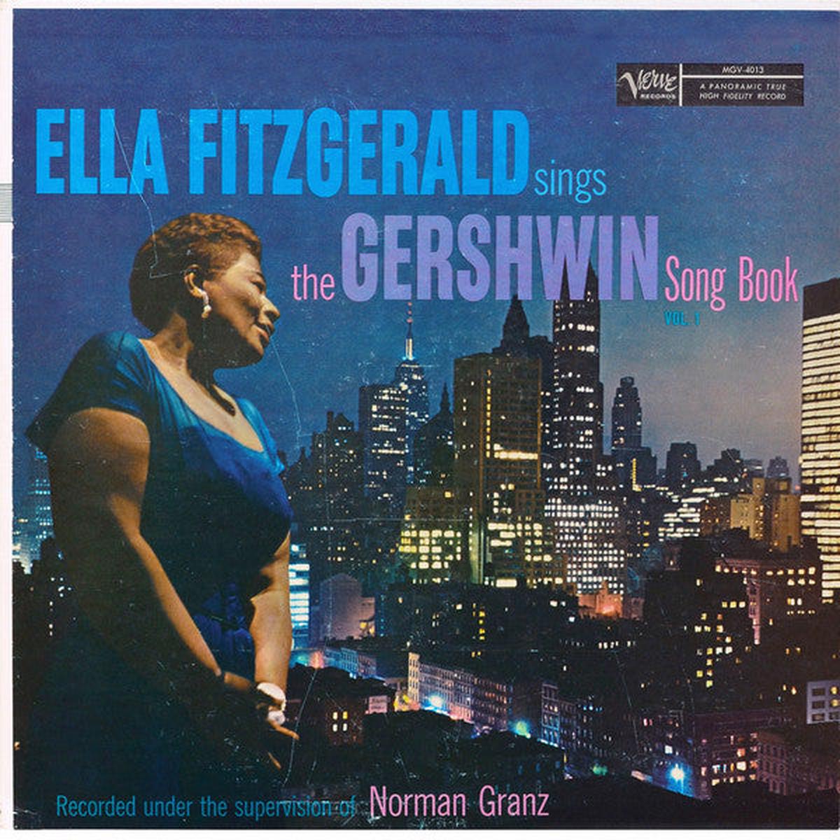 Ella Fitzgerald - Ella Fitzgerald Sings The Gershwin Song Book Vol. 1 (LP, Album, Mono) (VG+)