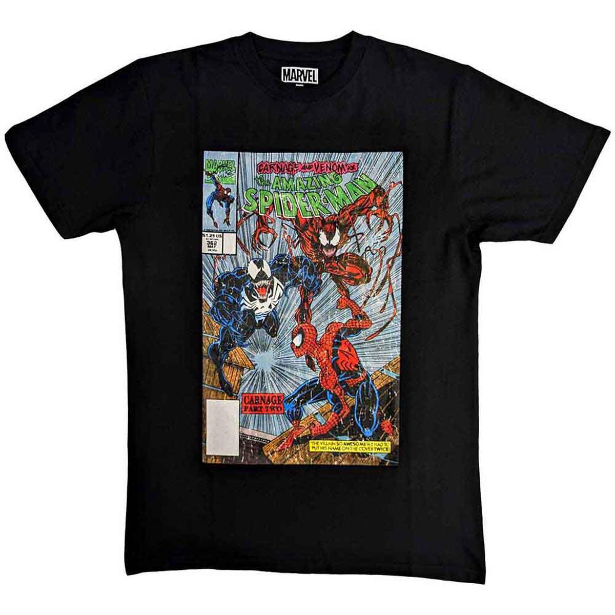 Marvel Comics Venom & Carnage - Black | 2XL
