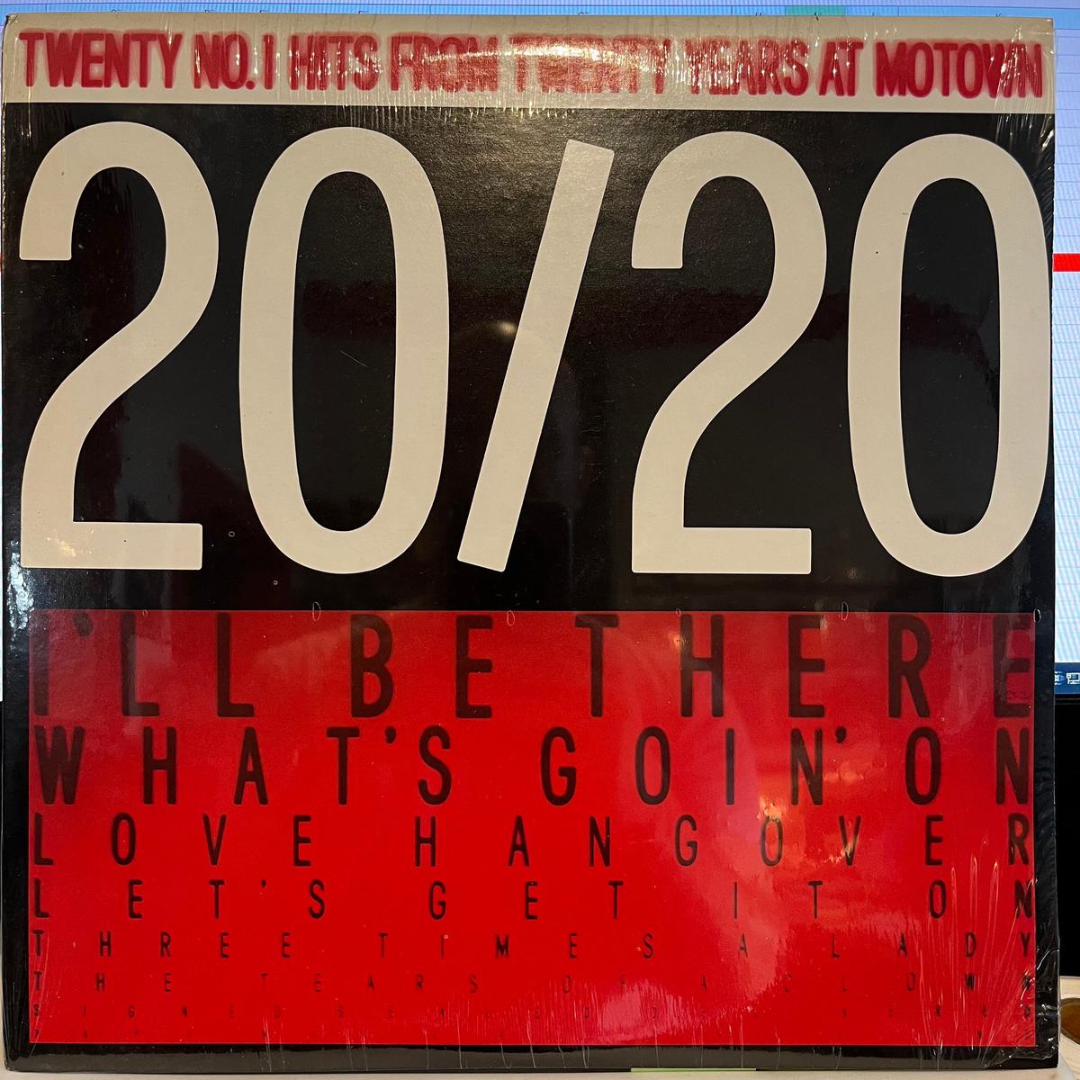 20/20 Twenty No.1 Hits From Twenty Years At Motown *SEALED* | Mint (M) Near Mint (NM) - - FUNK *SEALED*