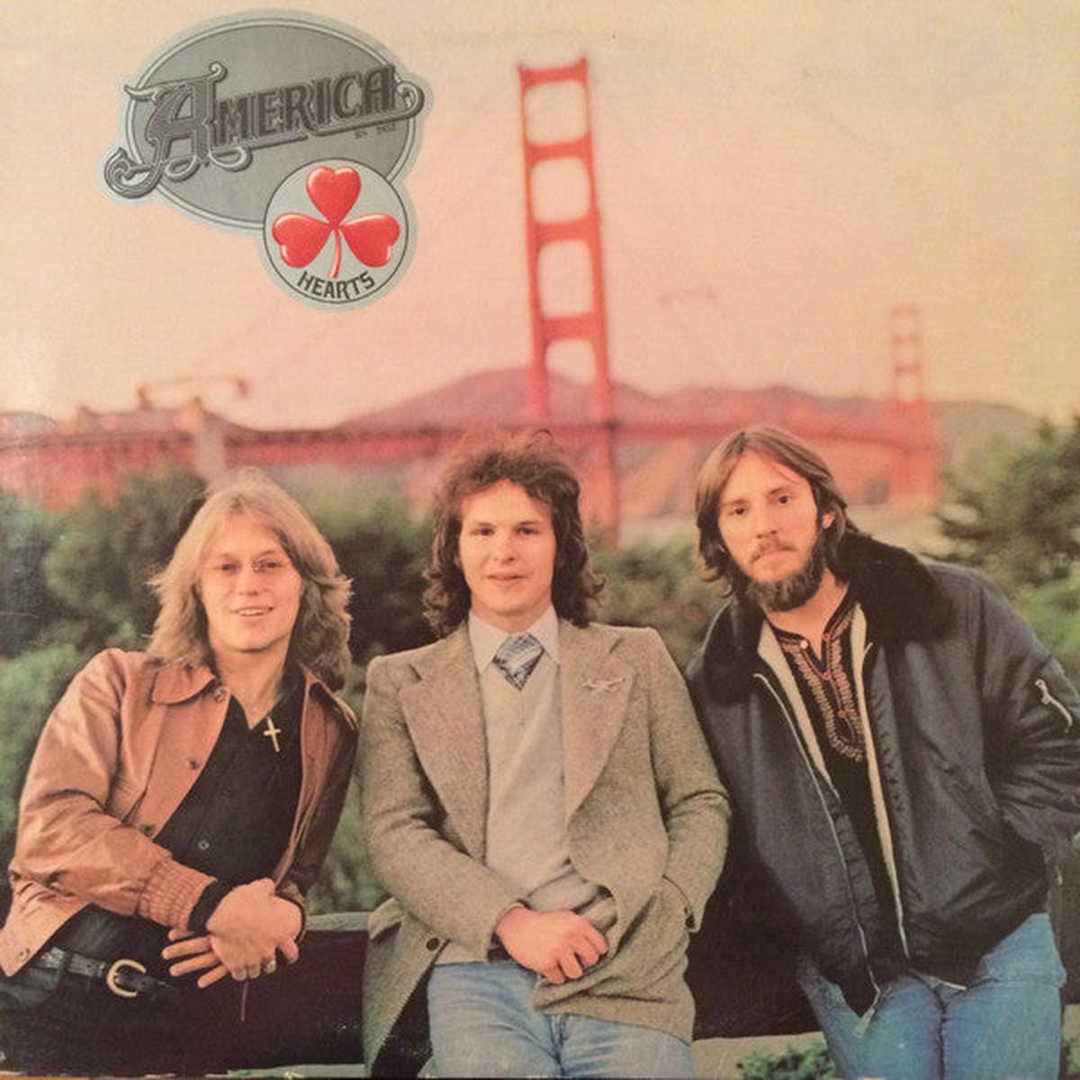 America (2) - Hearts (LP, Album, Club) (NM or M-)
