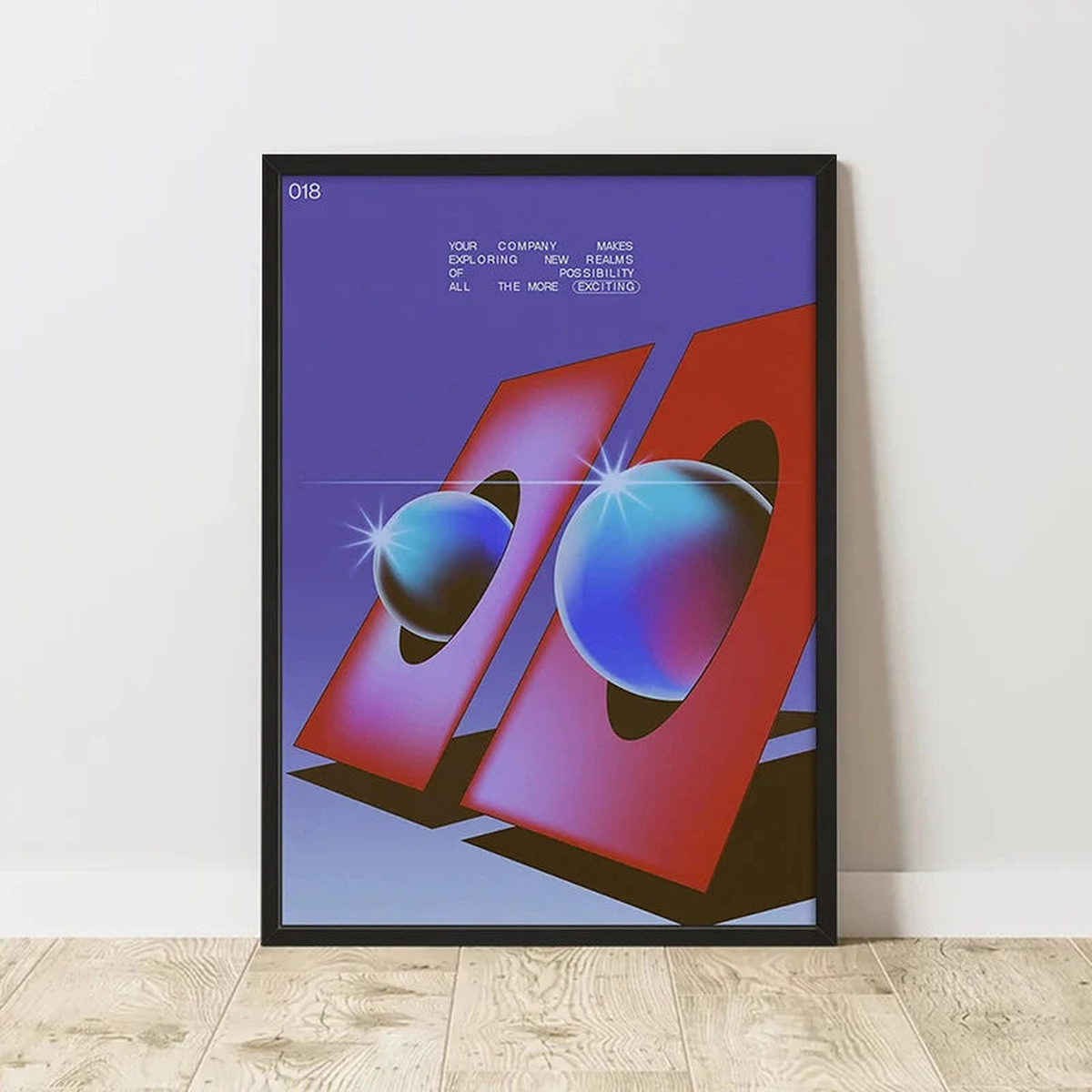 Classic Abstract Art Poster, Retro Abstract Image Printing Art Canvas Painting, Used for Home Room Wall Decoration, Frameless - XD036-05 | (A4)21X30cm Unframed | China Mainland