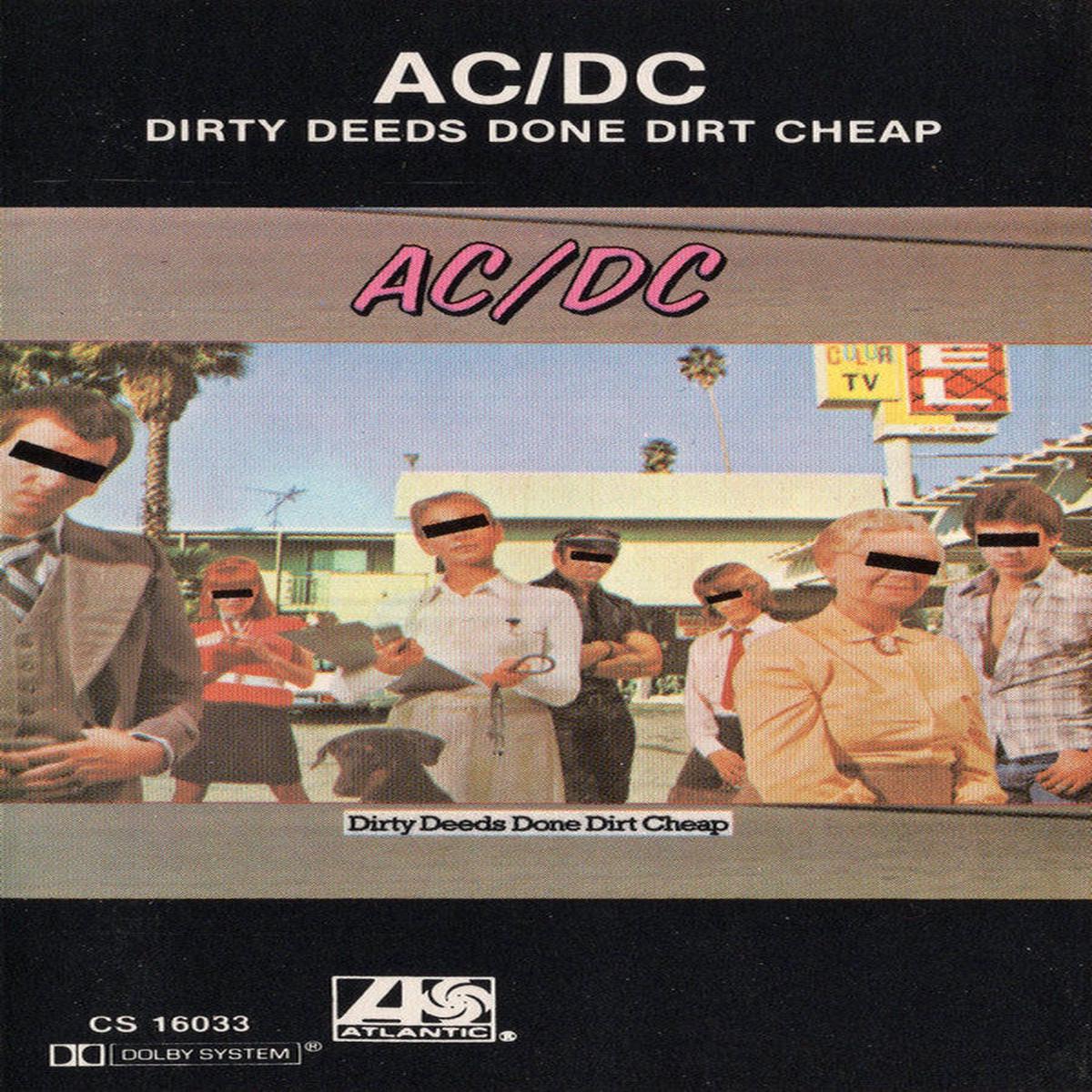 AC/DC - Dirty Deeds Done Dirt Cheap (Cass, Album, RE) (NM or M-)