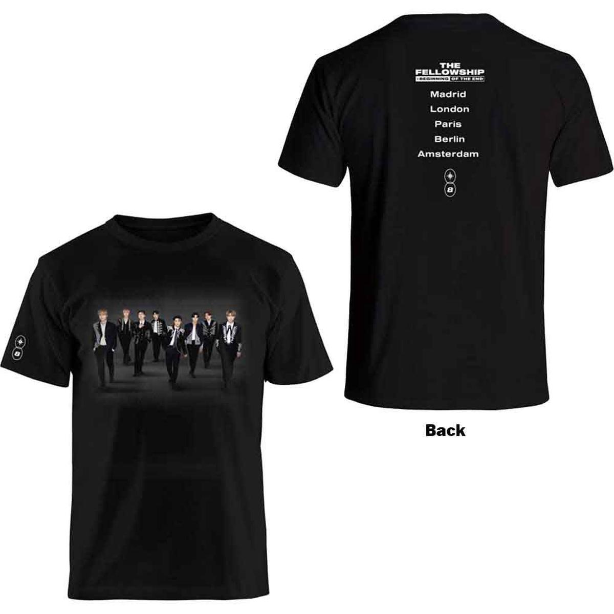 ATEEZ Fellowship Tour Euro Photo - Black | XL