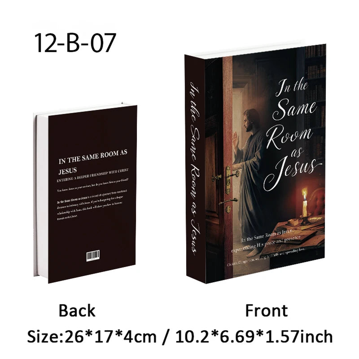 Christianity Luxe Fake Book Storage Box Home Decor Jesus Bible Decorative Books Coffee Table Simulation Book Interior Decoration - 12B07 | NOT OPEN | China Mainland