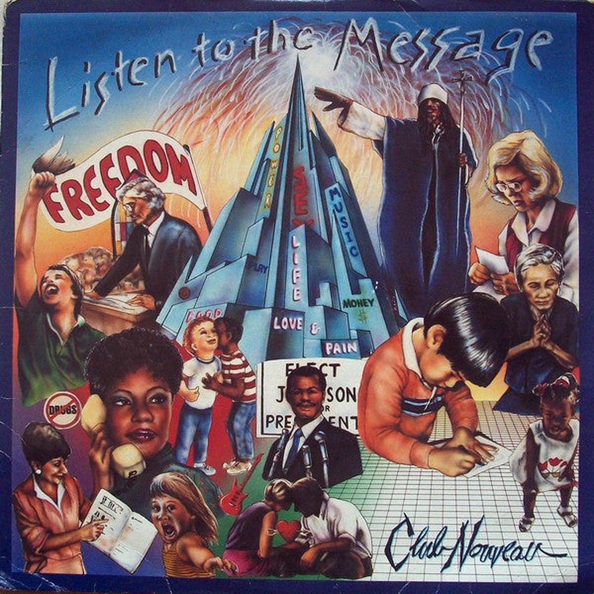 Club Nouveau - Listen To The Message (LP, Album) (VG+)