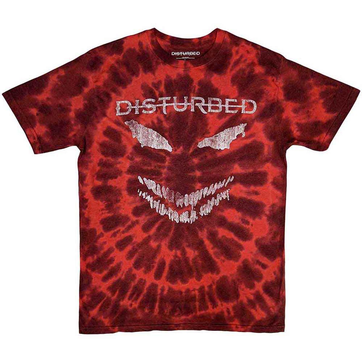 Disturbed Scary Face - Red | XL