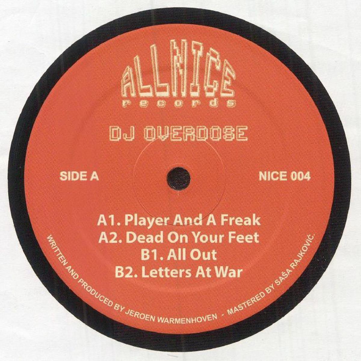 DJ Overdose - L.A.W. EP (12")