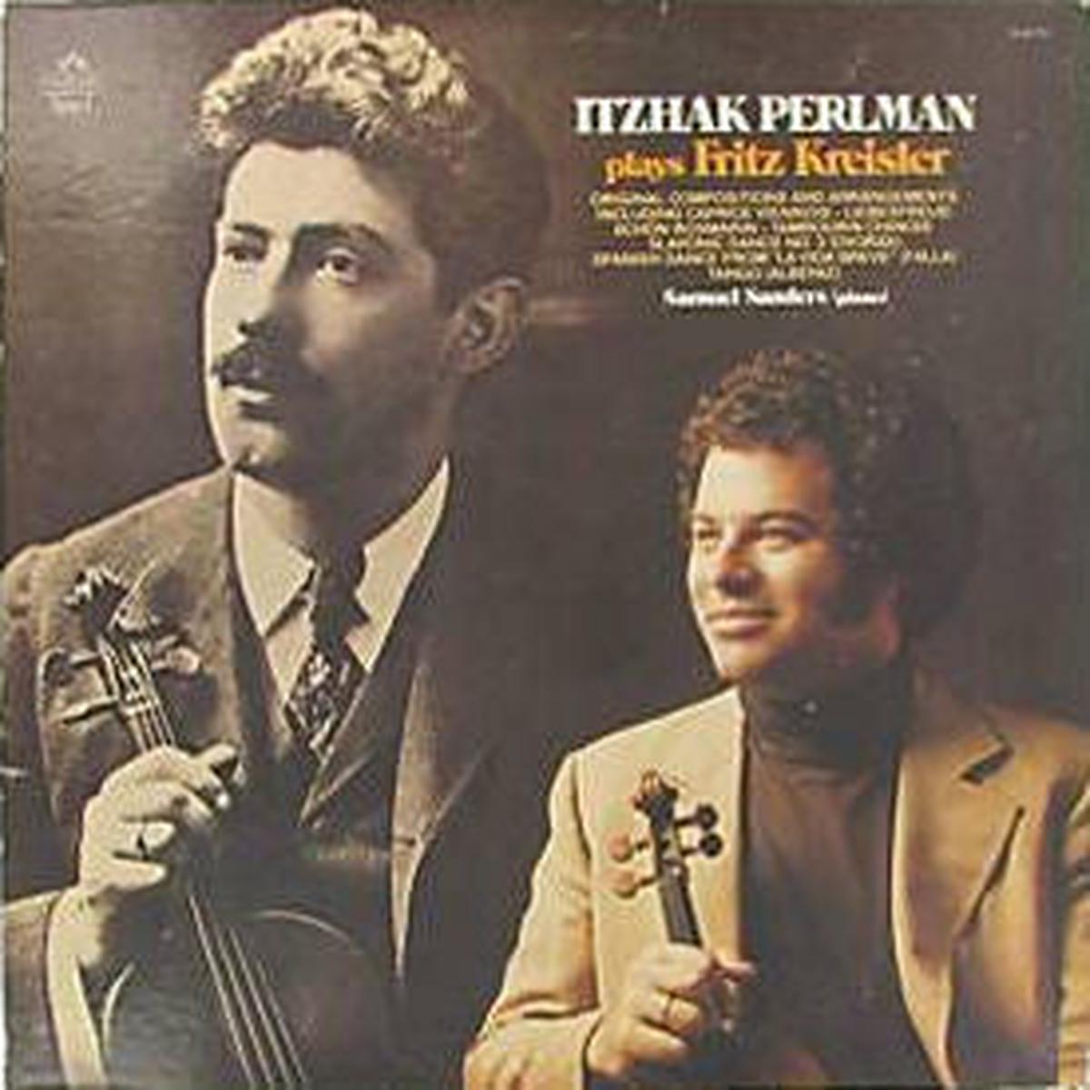 Itzhak Perlman - Itzhak Perlman Plays Fritz Kreisler (LP, Album, RE) (VG+)