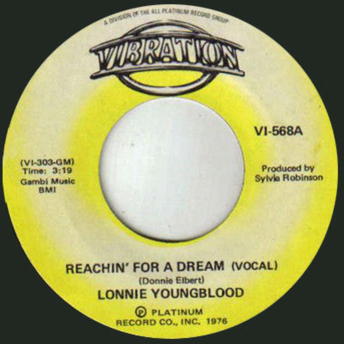 Lonnie Youngblood - Reachin' For A Dream (7") (NM or M-)