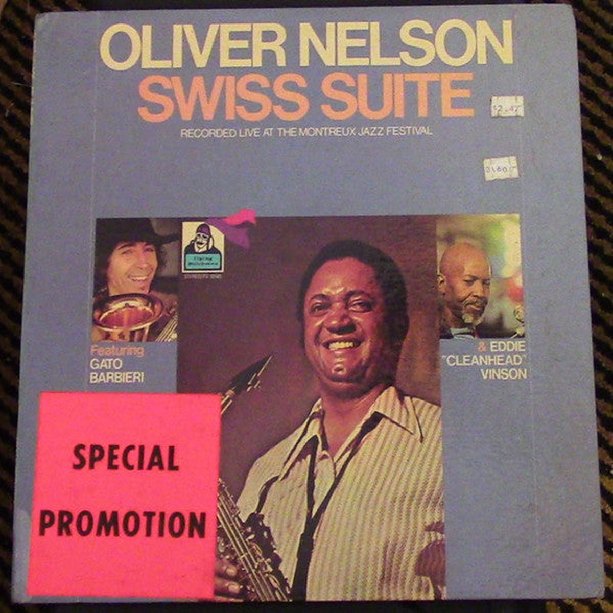 Oliver Nelson - Swiss Suite (LP, Album, Promo) (VG+)