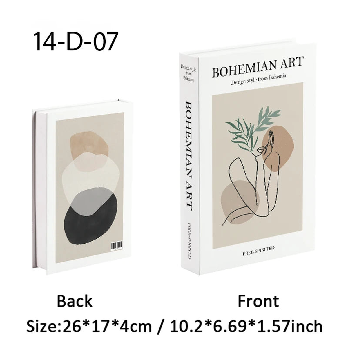 Open Luxury Fake Book Storage Box Abstract Decorative Books Design Coffee Table Books Bedroom Shelf Ornament Interior Home Decor - 14D07 | NOT OPEN | China Mainland