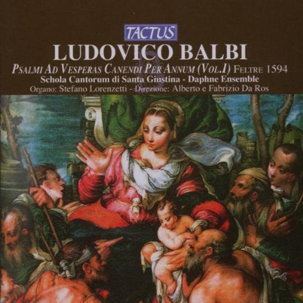Alberto e Fabrizio da Ros- Psalms for Vespers 1 (CD)