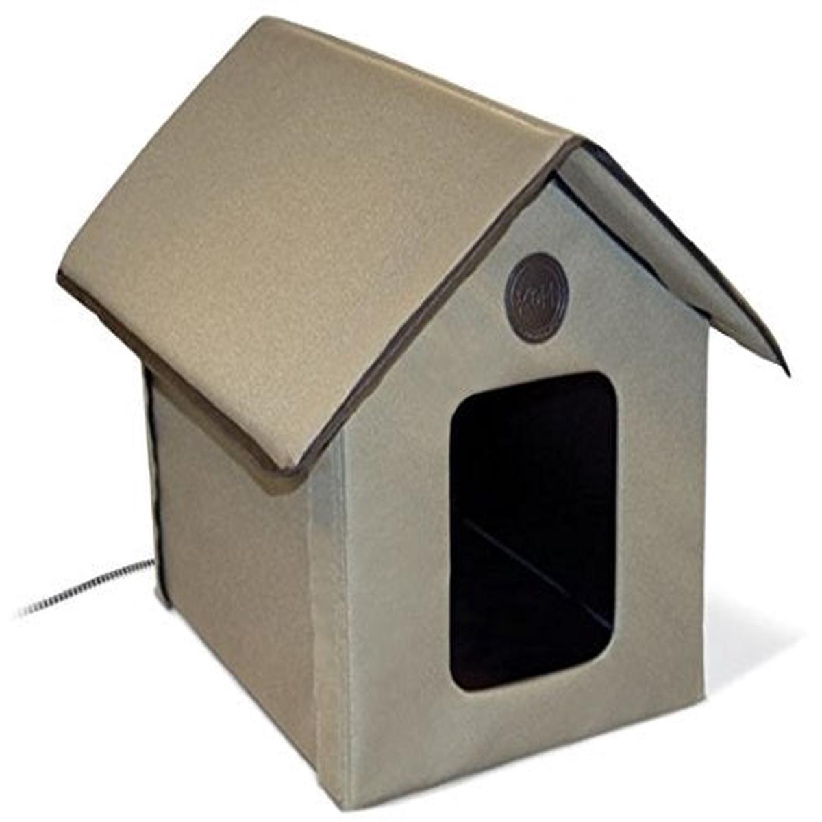 K&H Hangin Feline Funhouse Small Tan - Default Title