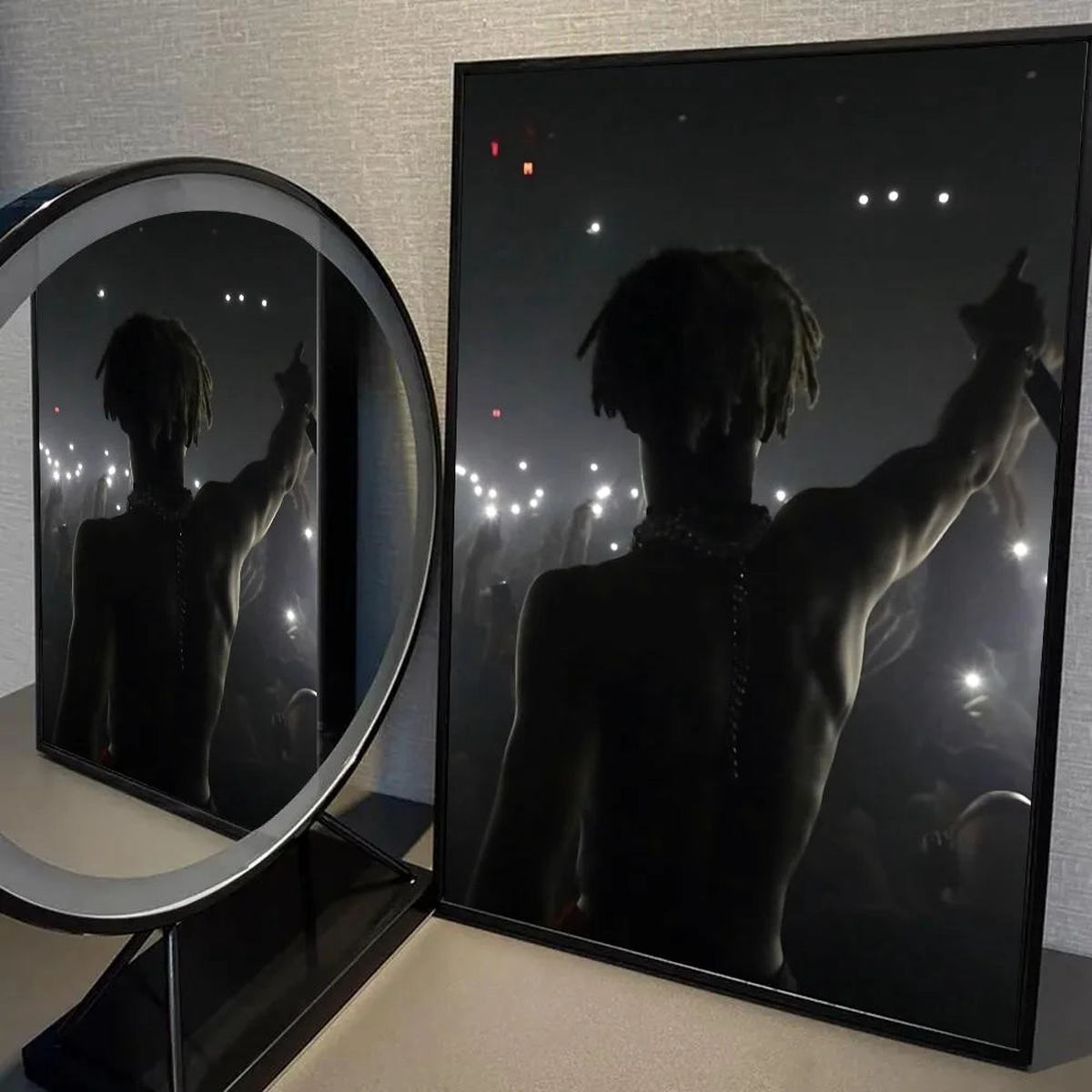 1PC XXXTentacions 17 Poster Self-adhesive Art Waterproof Paper Sticker Coffee House Bar Room Wall Decor - 30x40cm No Frame | z4
