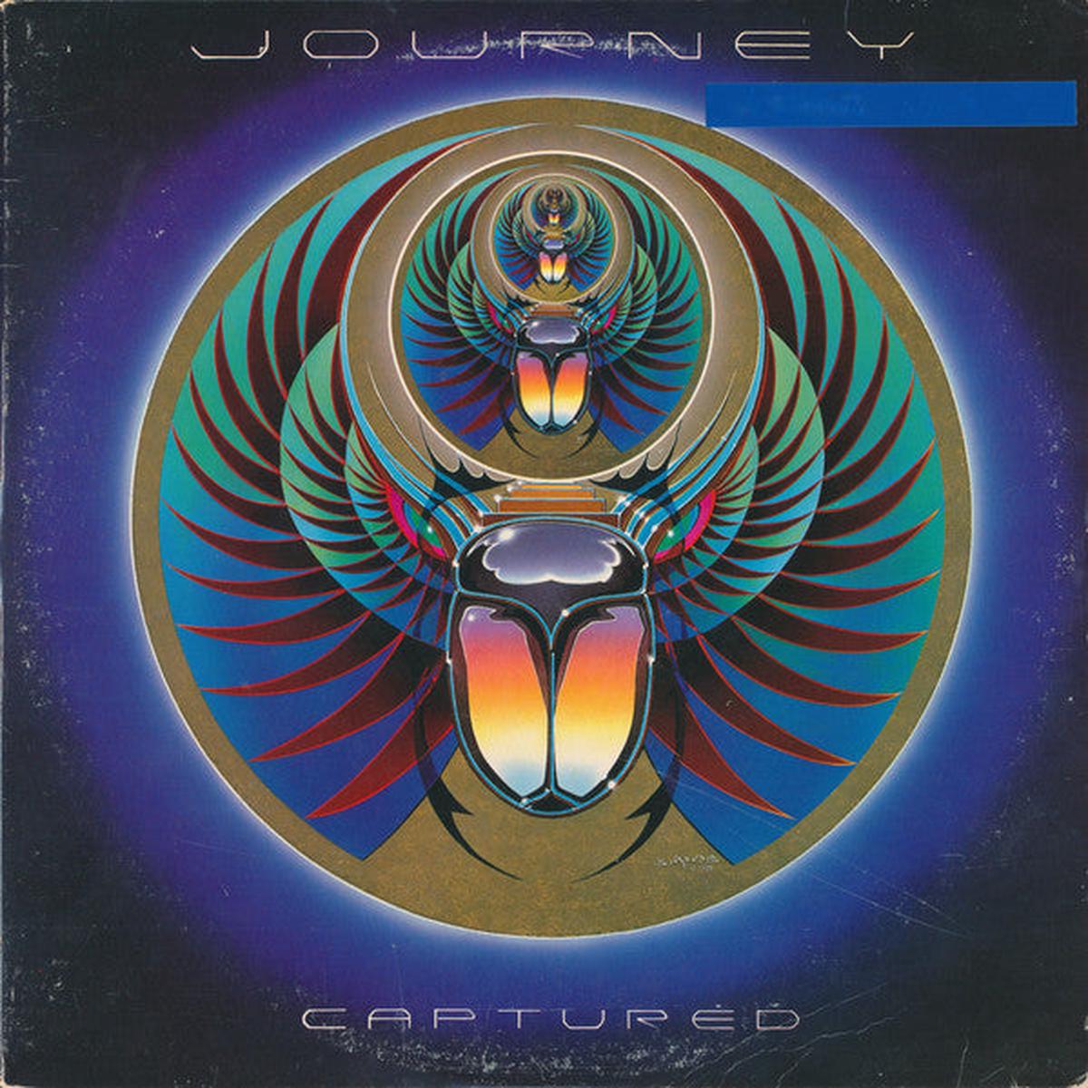 Journey - Captured (2xLP, Album, Pit) (VG)