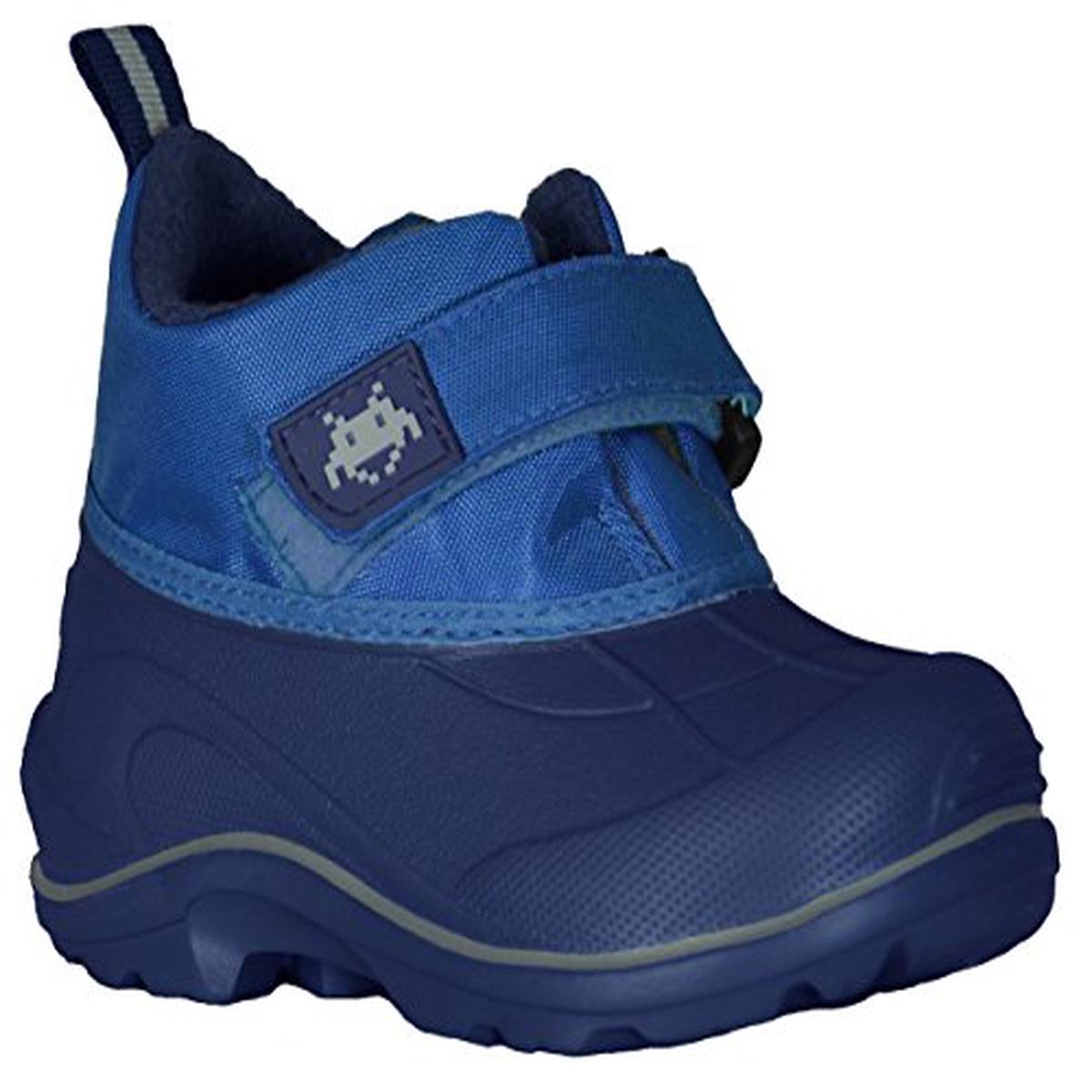 Naturmania Nat's SM1341 Lined Mid Boots With Eva Sole (Blue Pixel, 13) - Default Title
