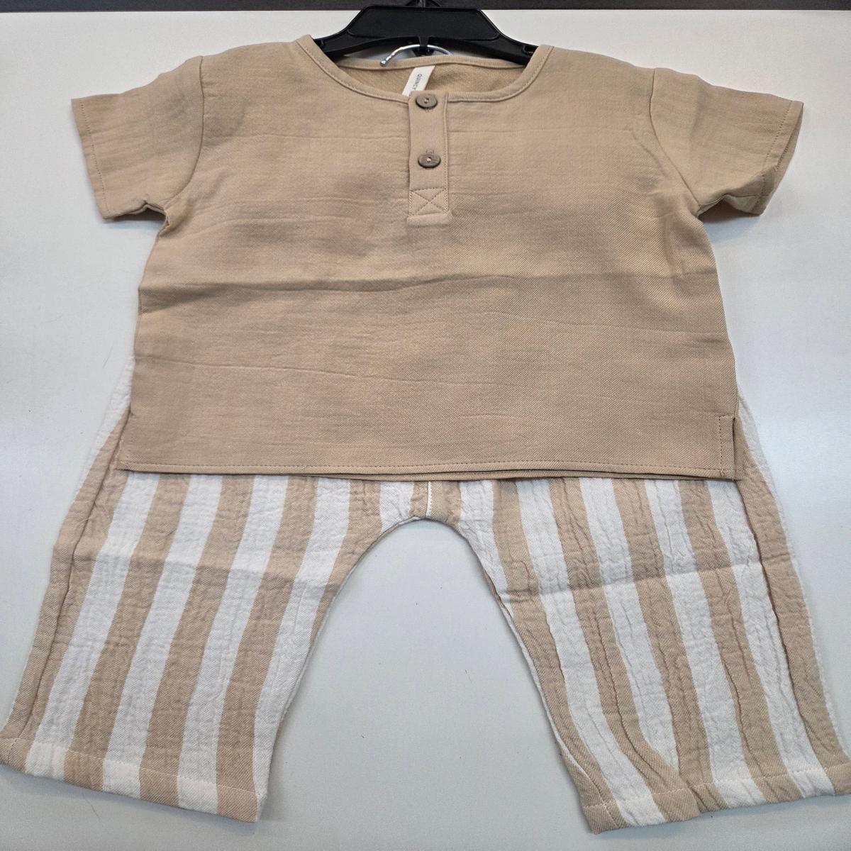 Butterscoth Top + Summer Stripe Pant - 12/18 month
