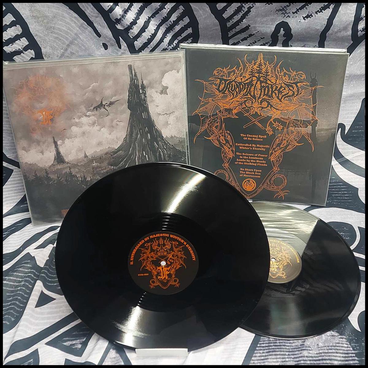 DRUADAN FOREST: Dismal Spells from the Dragonrealm double LP (2x black vinyl, Vargrav) *new*