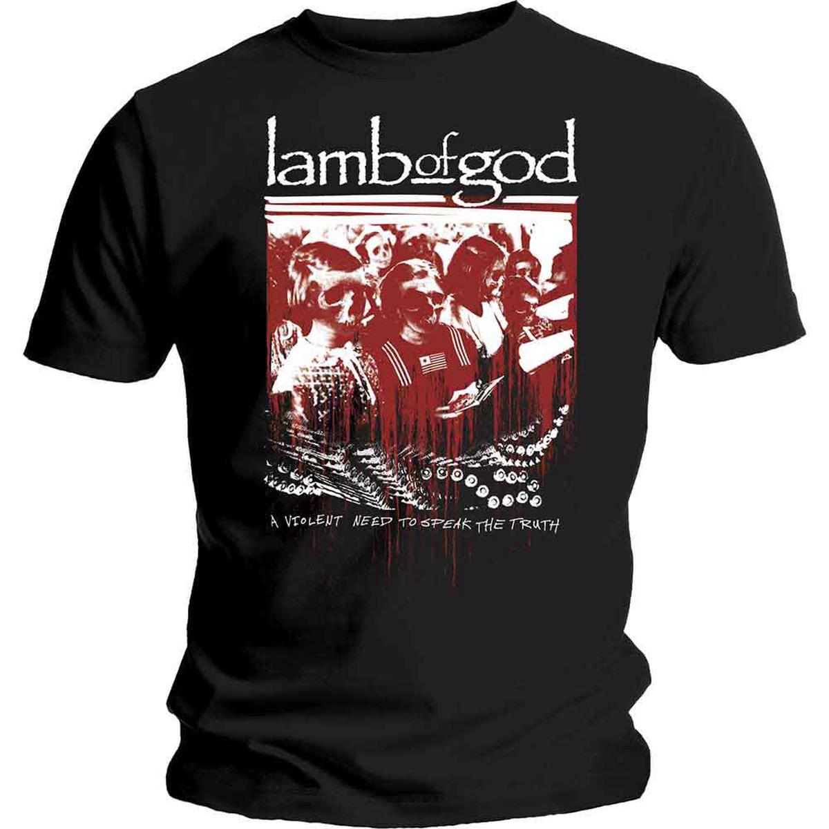 Lamb Of God Enough is Enough - Black | 2XL