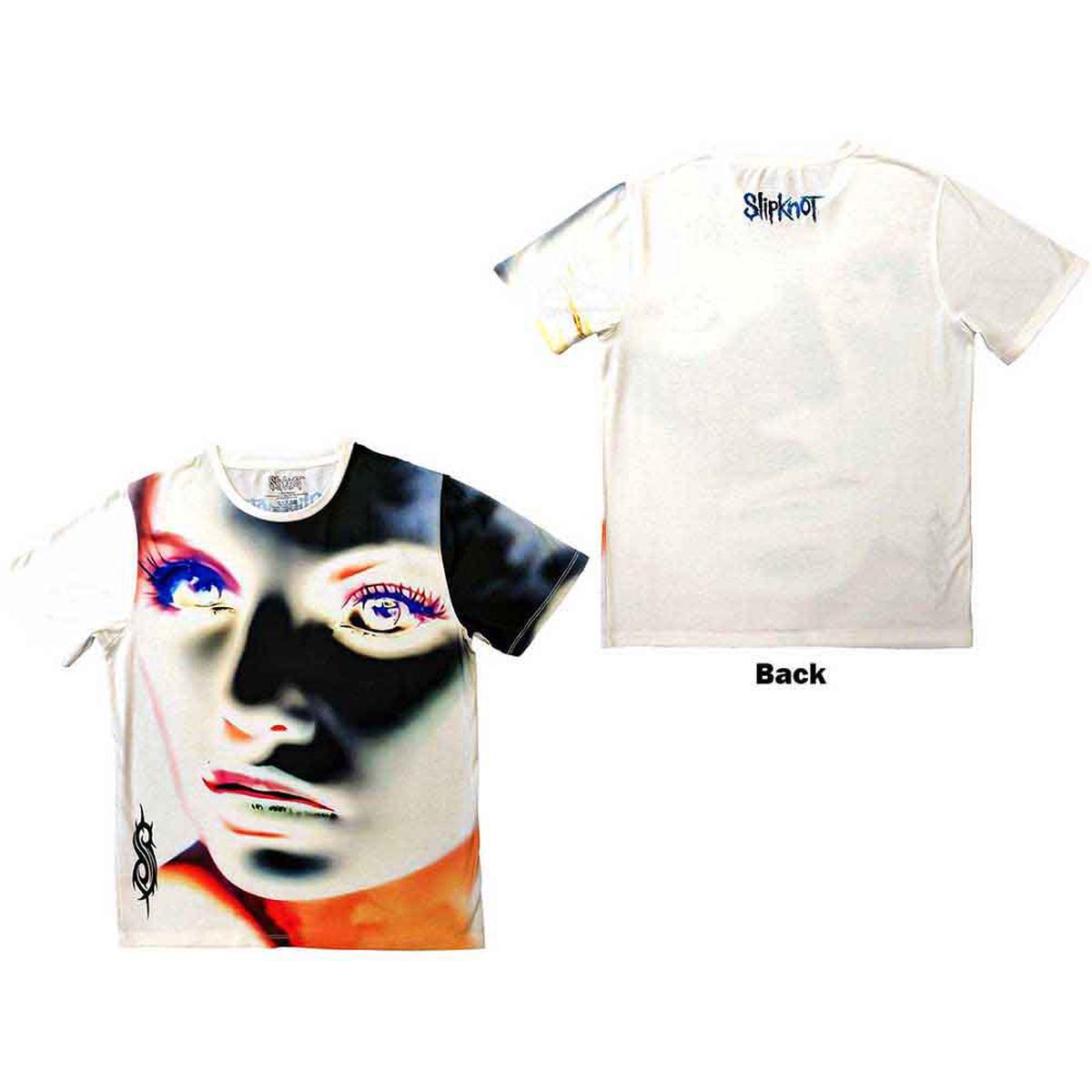 Slipknot Adderall Face Inverted - White | L